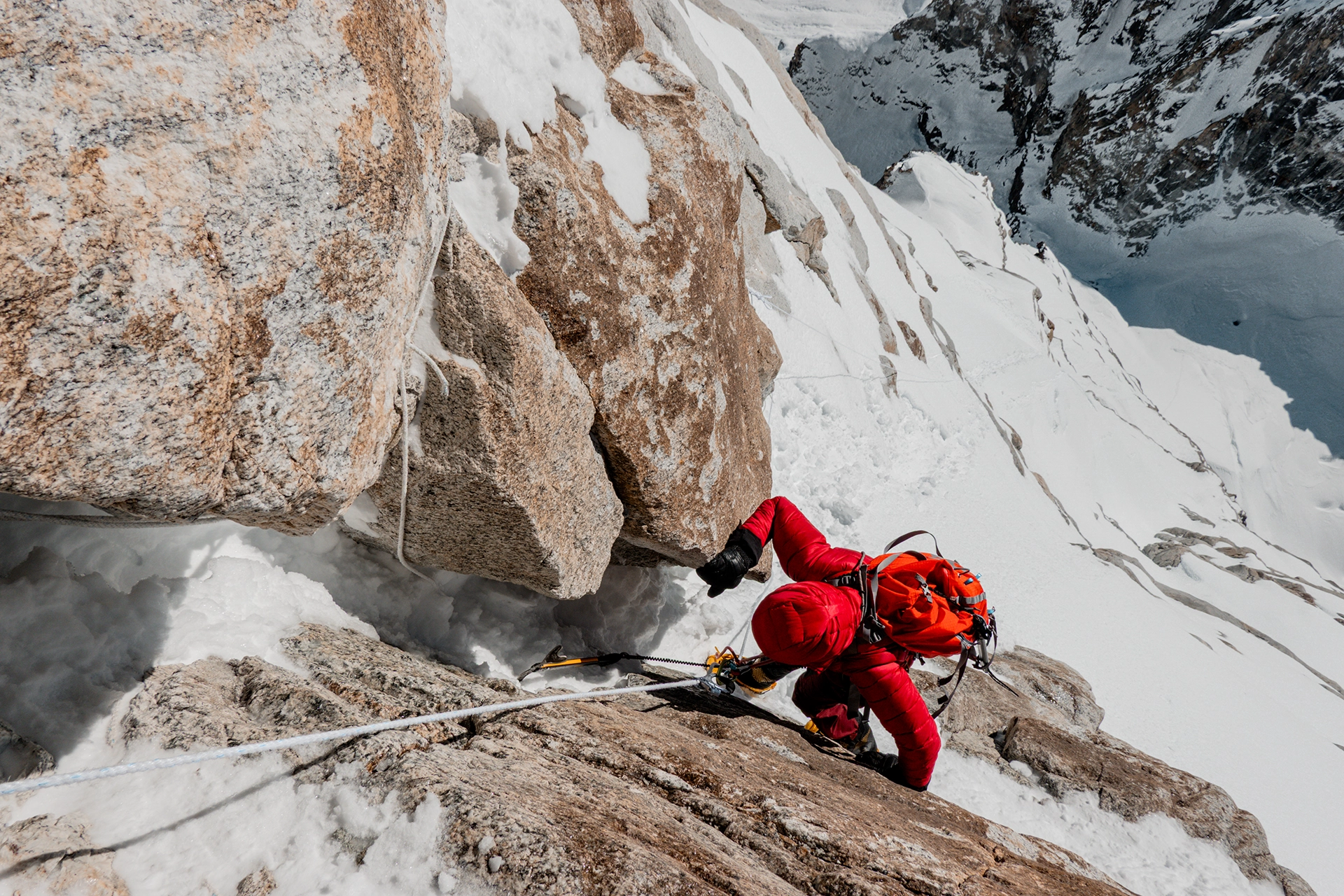 Fotka vystihující průběh expedice
