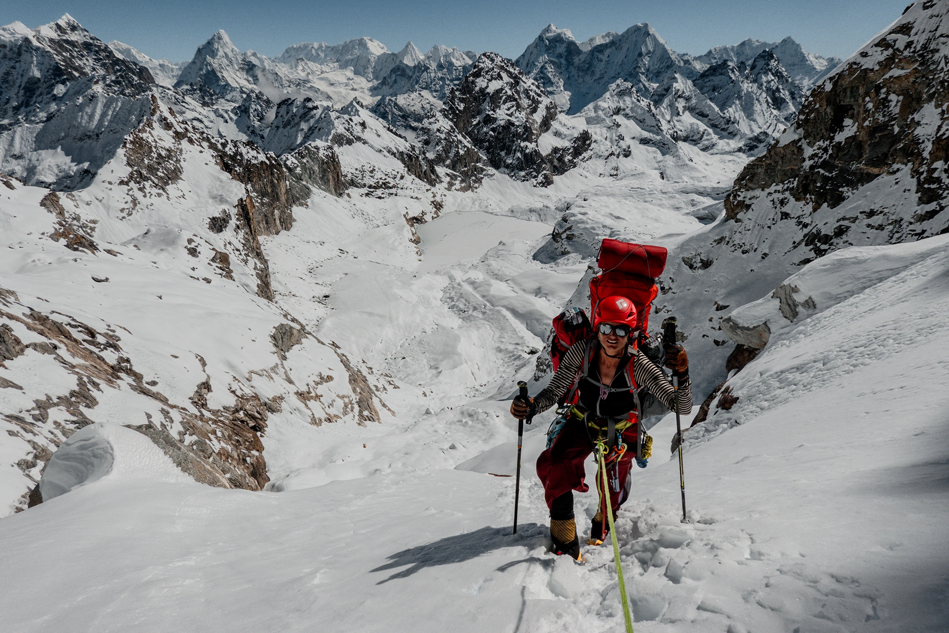 Fotka vystihující průběh expedice