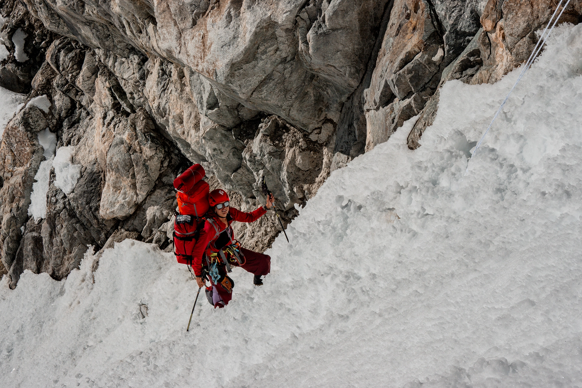 Fotka vystihující průběh expedice
