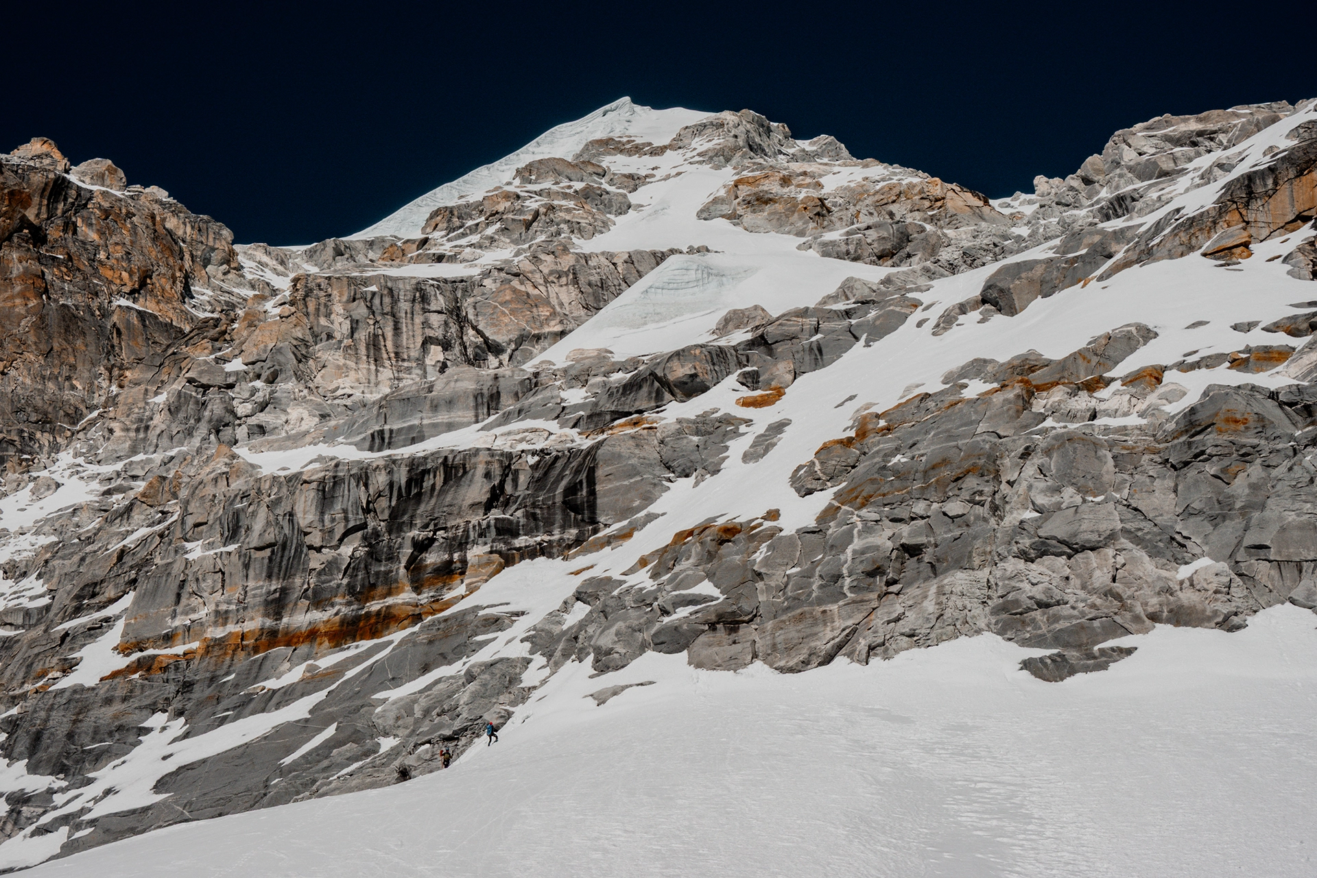 Fotka vystihující průběh expedice