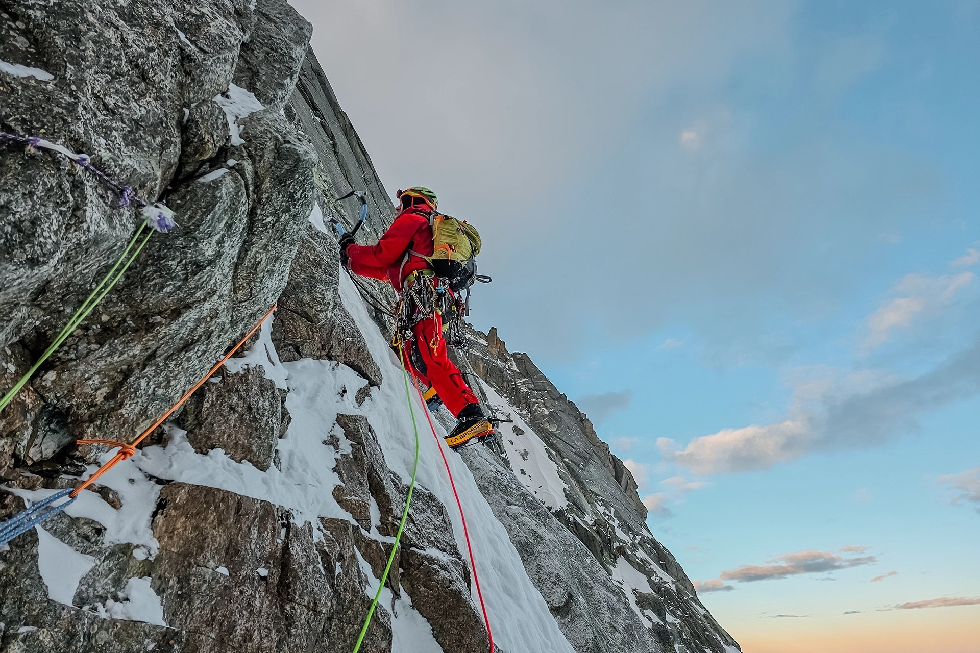 Fotka znázorňující trasu expedice