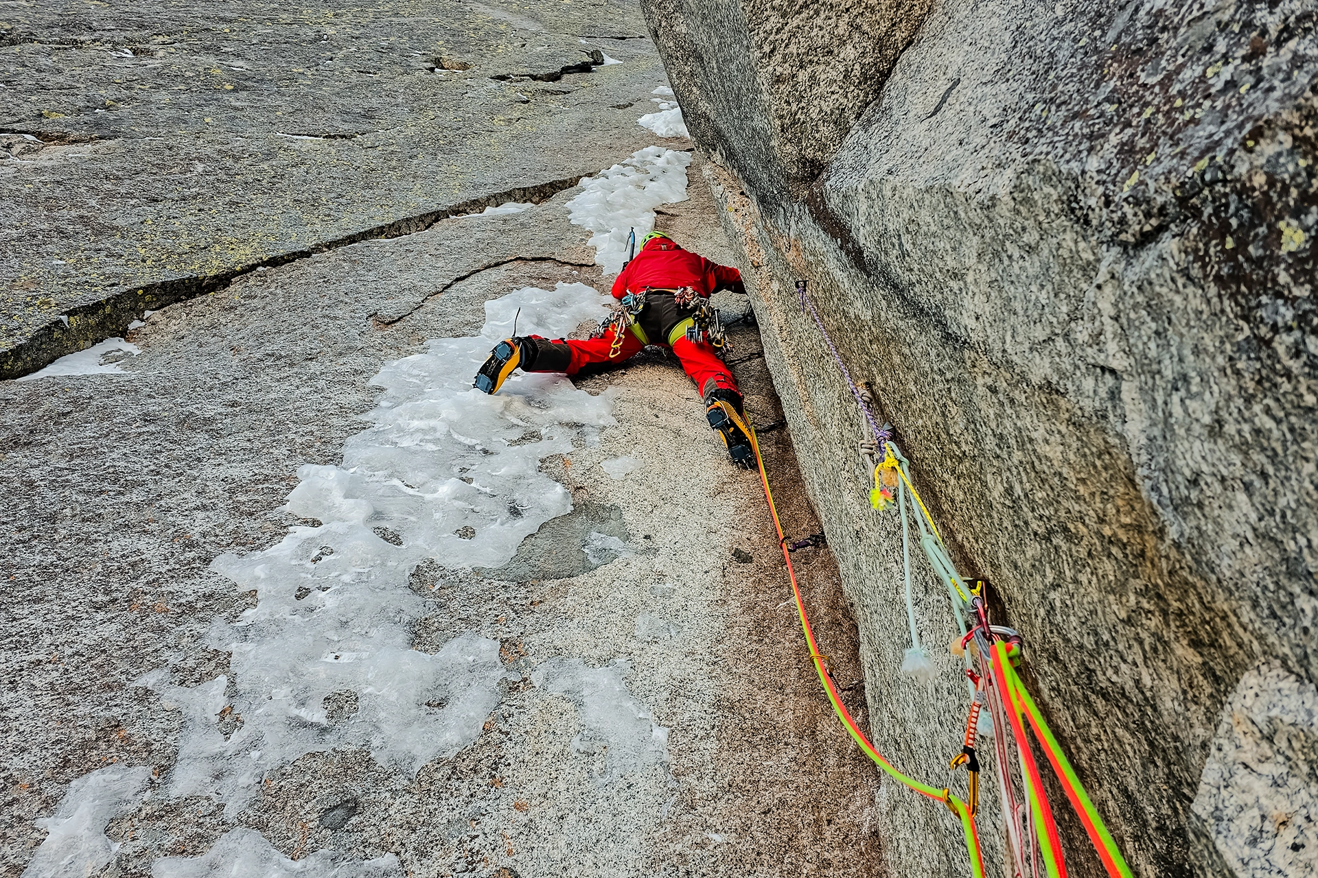Fotka vystihující průběh expedice