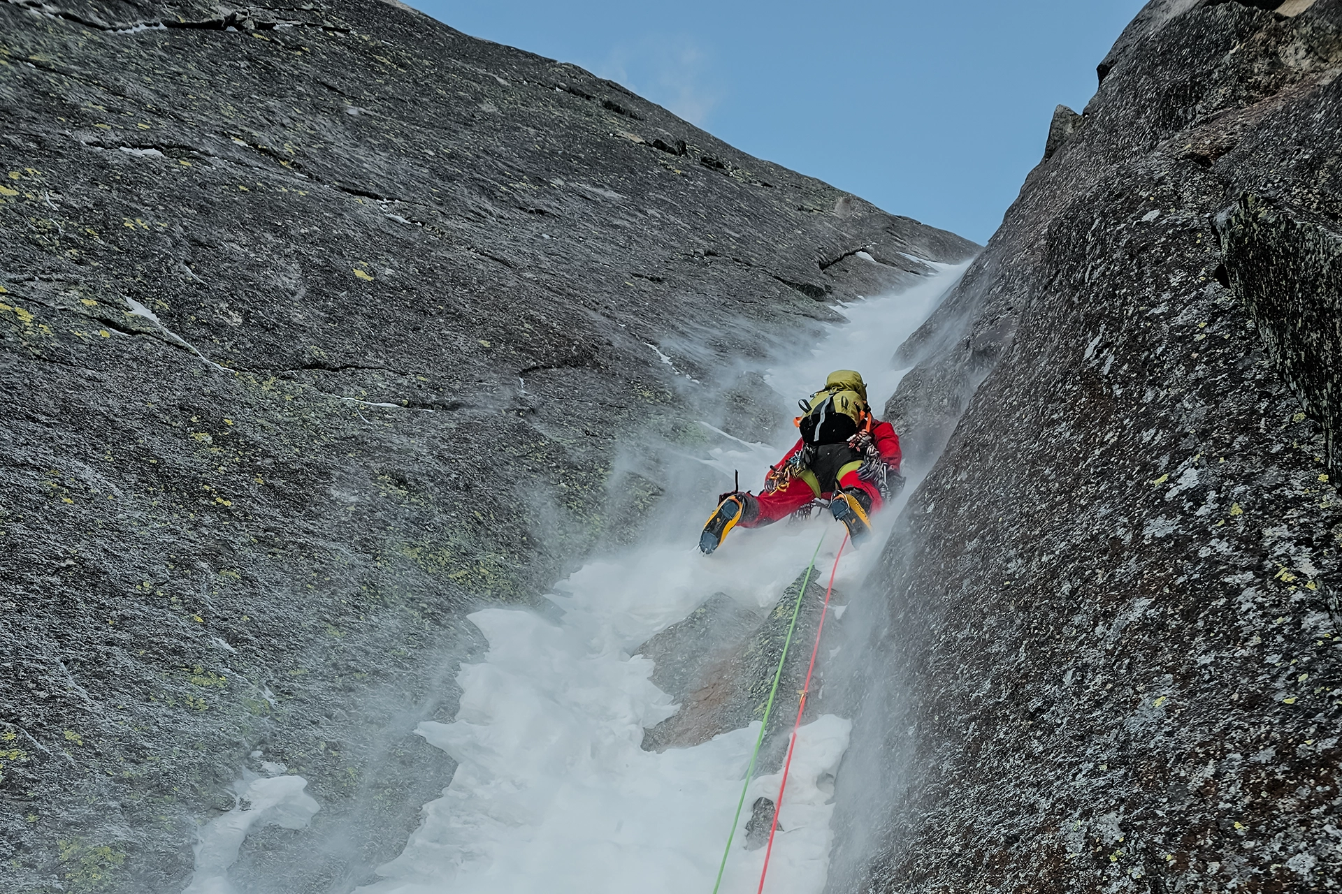 Fotka vystihující průběh expedice