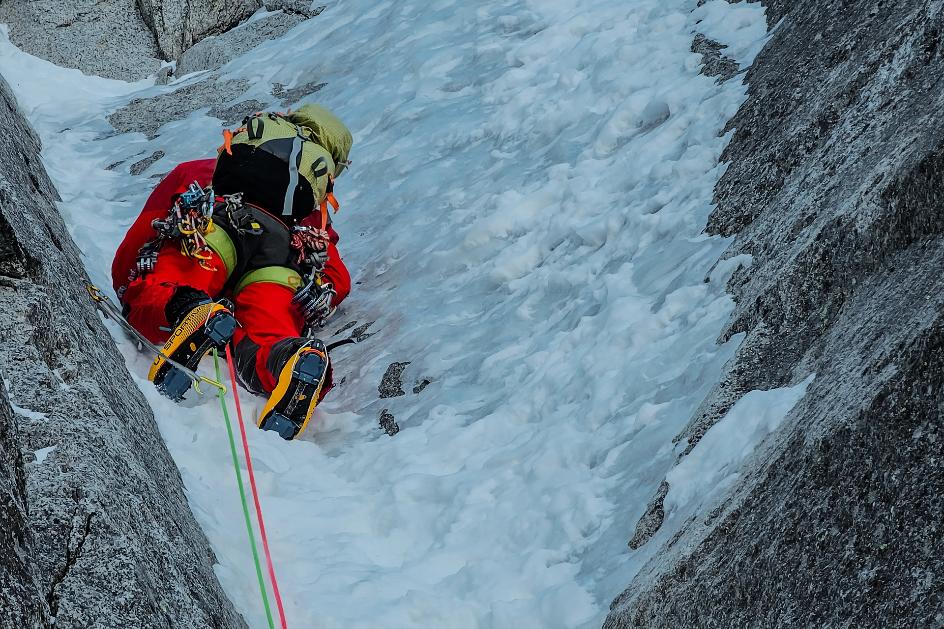 Fotka vystihující průběh expedice