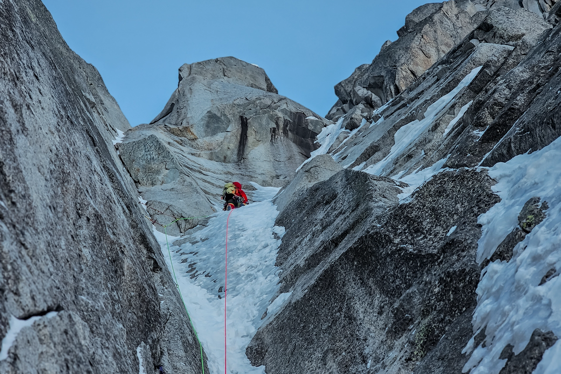 Fotka vystihující průběh expedice