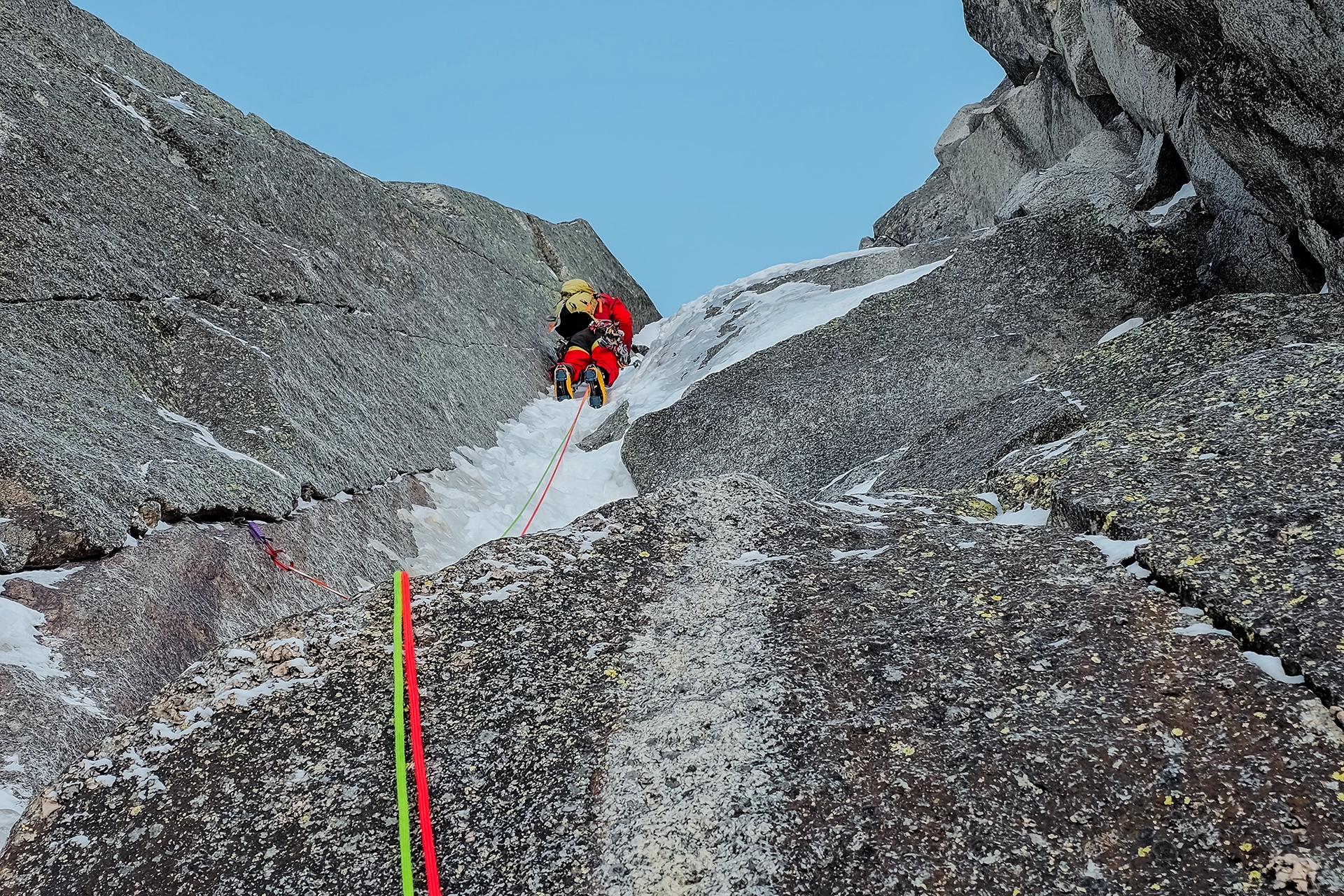 Fotka vystihující průběh expedice