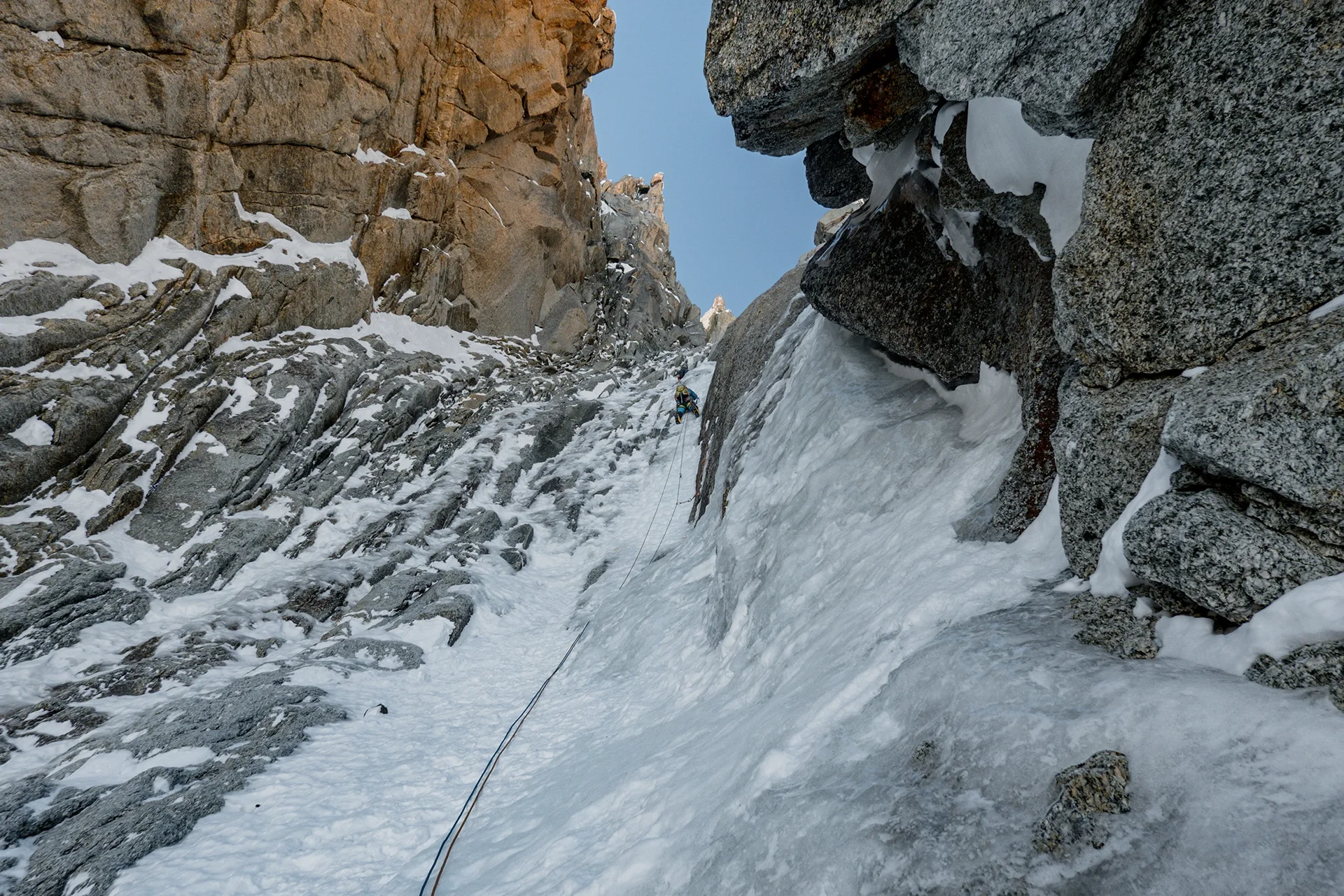 Fotka vystihující průběh expedice