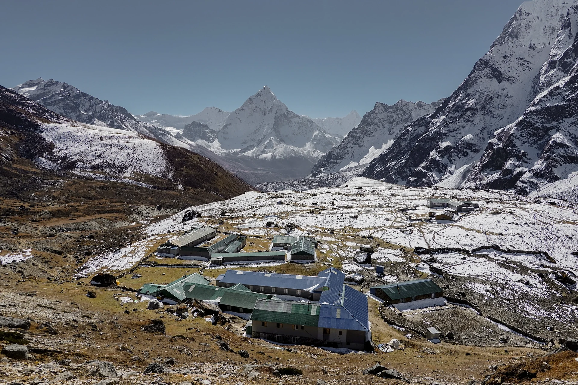 Fotka vystihující průběh expedice