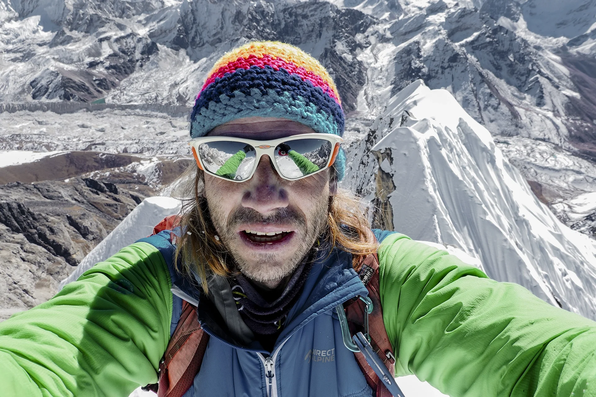 Fotka vystihující průběh expedice