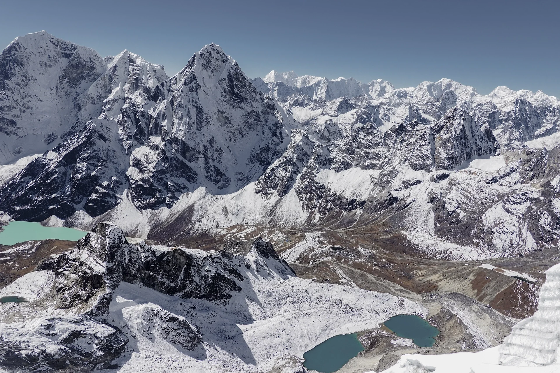 Fotka vystihující průběh expedice