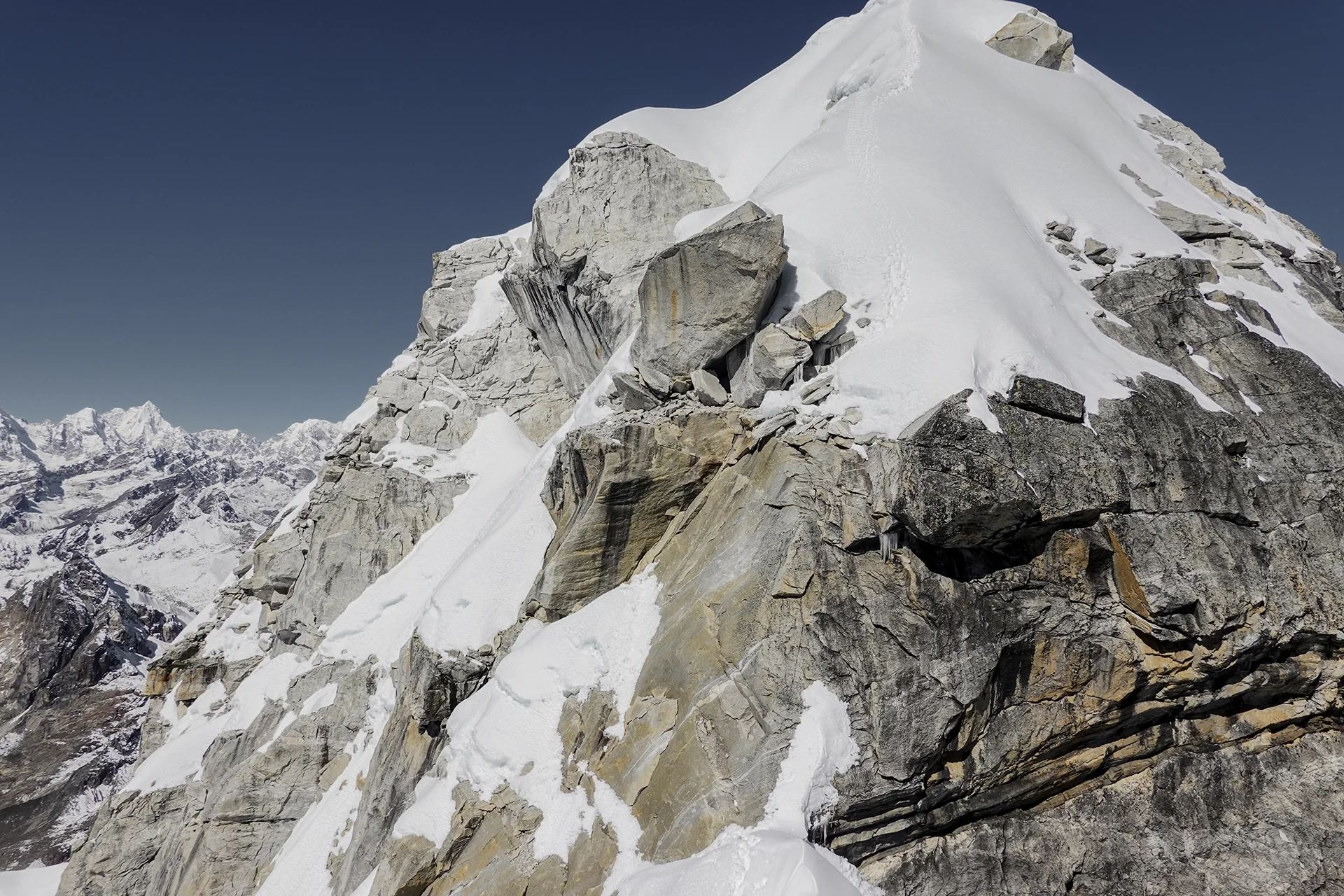 Fotka vystihující průběh expedice