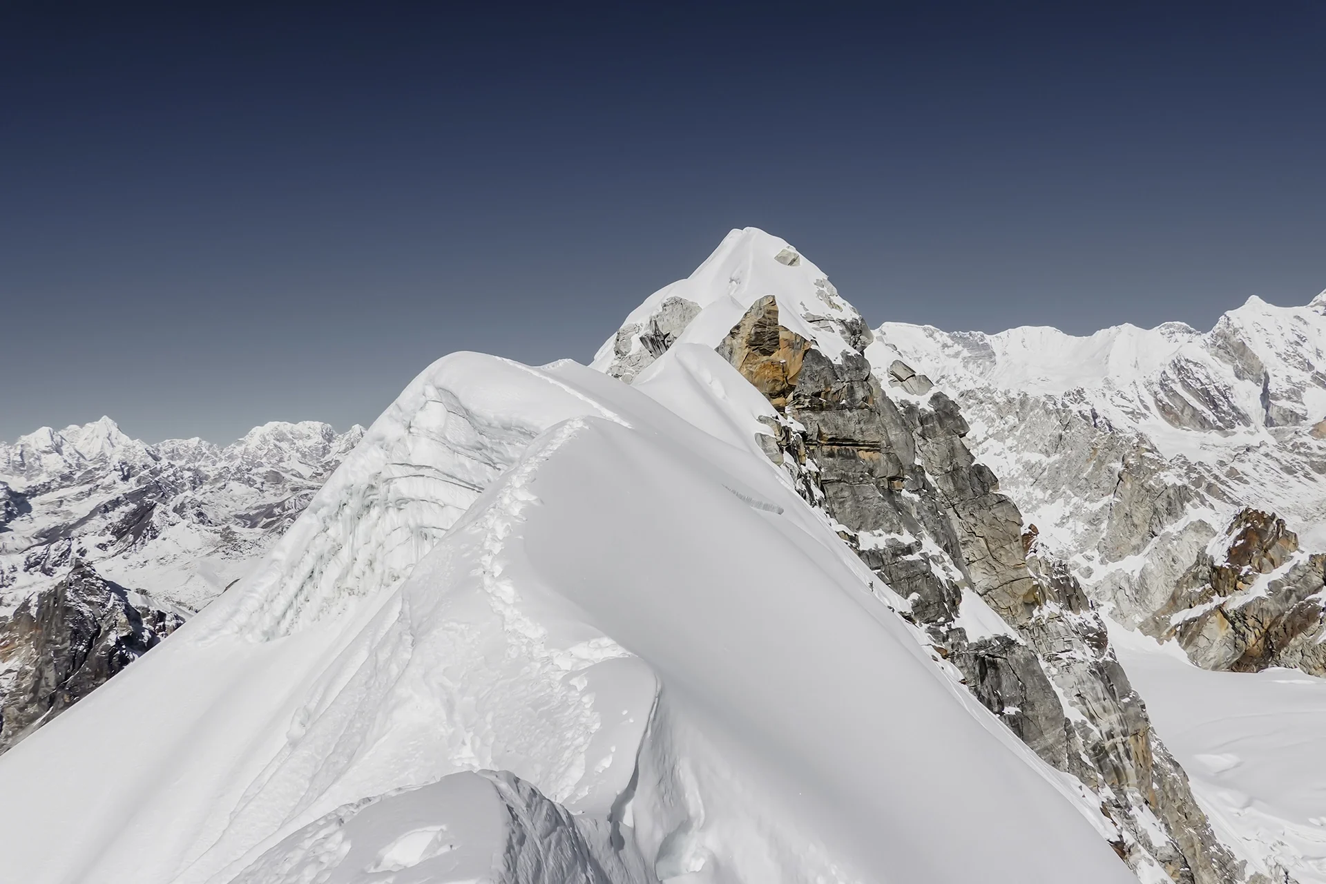 Fotka vystihující průběh expedice