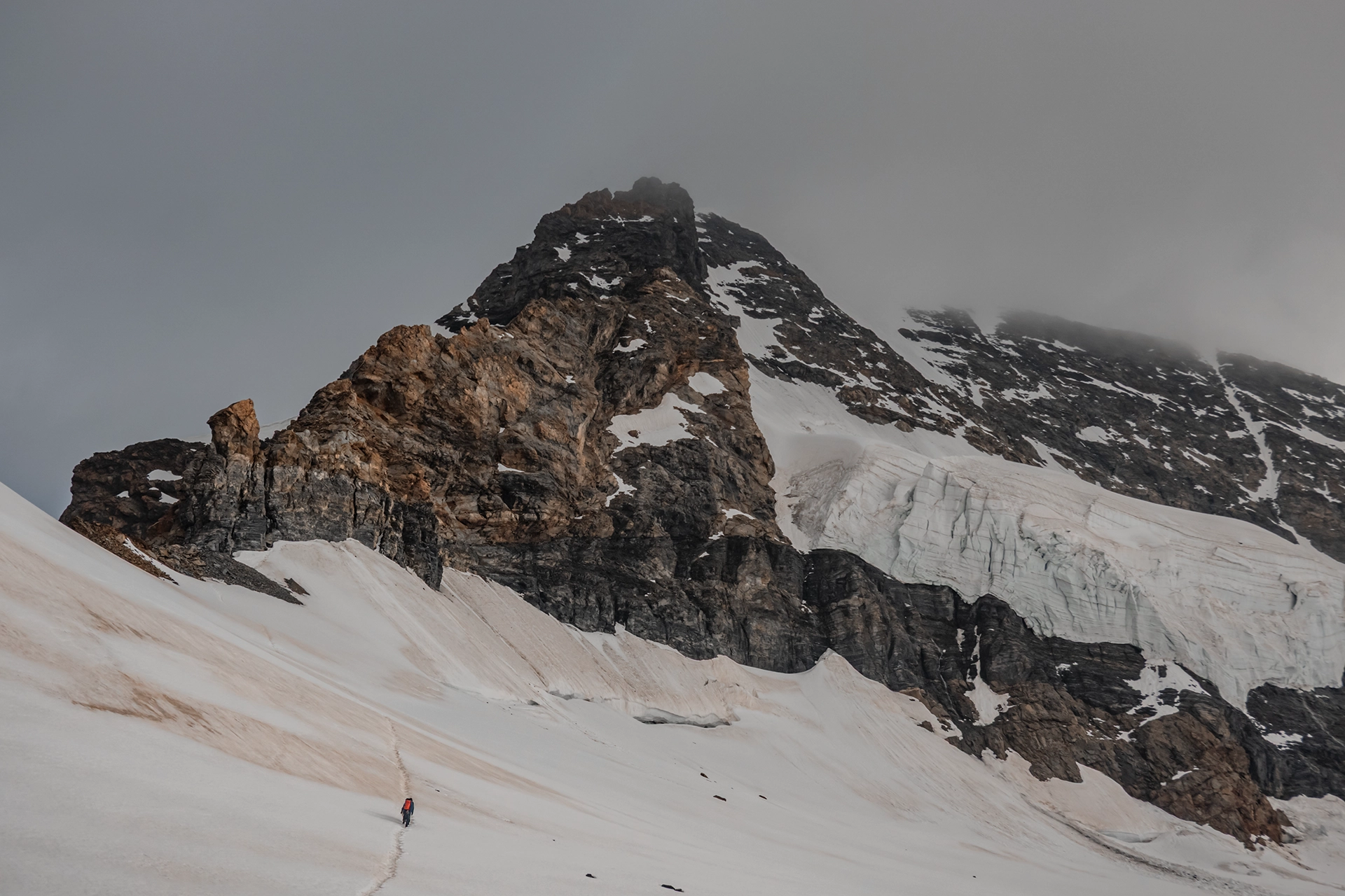 Fotka vystihující průběh expedice