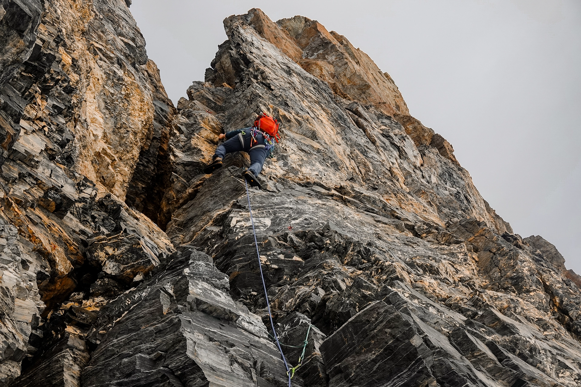 Fotka vystihující průběh expedice