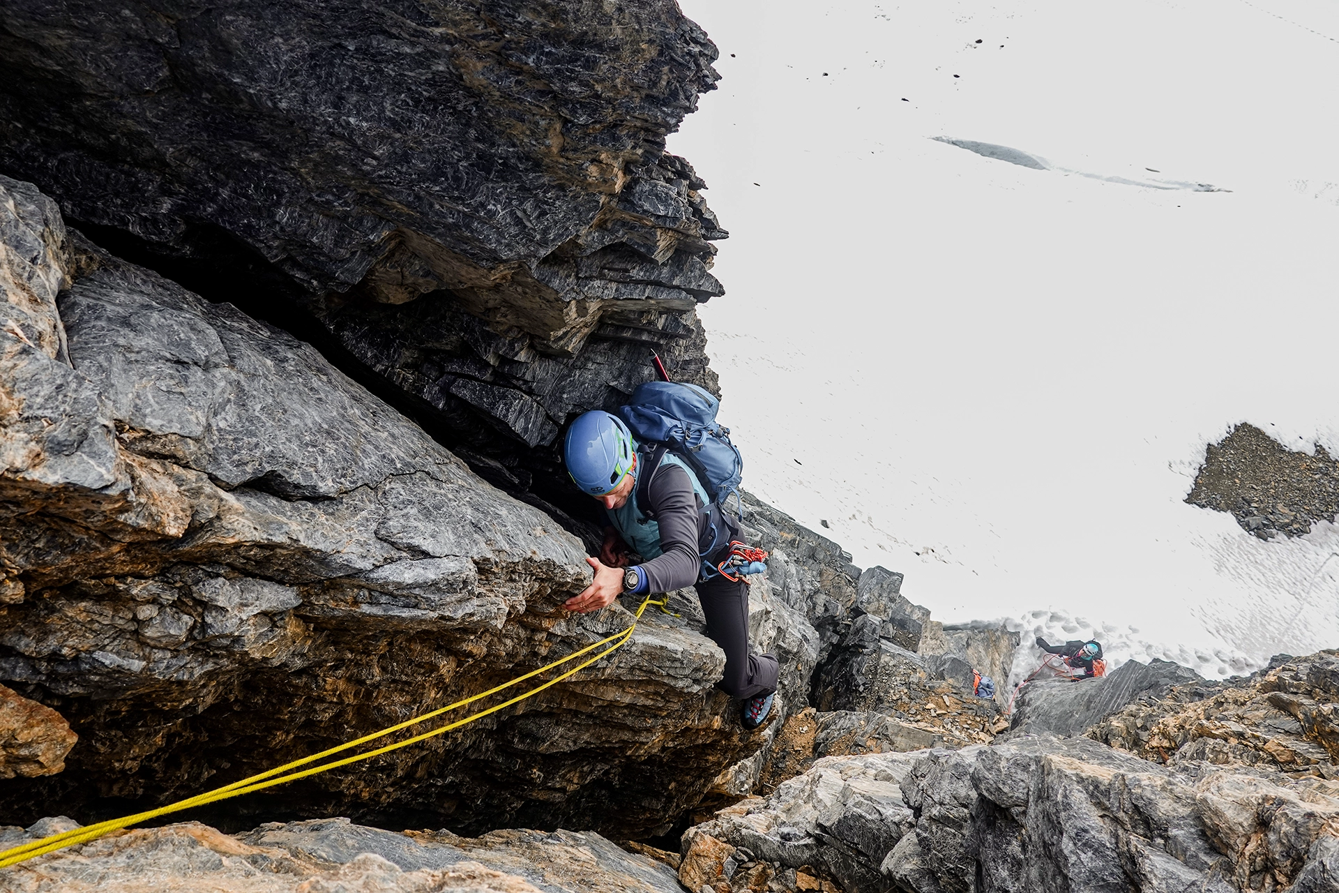 Fotka vystihující průběh expedice