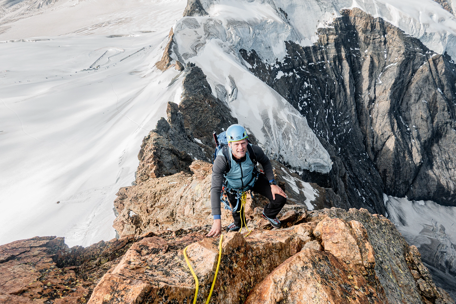 Fotka vystihující průběh expedice