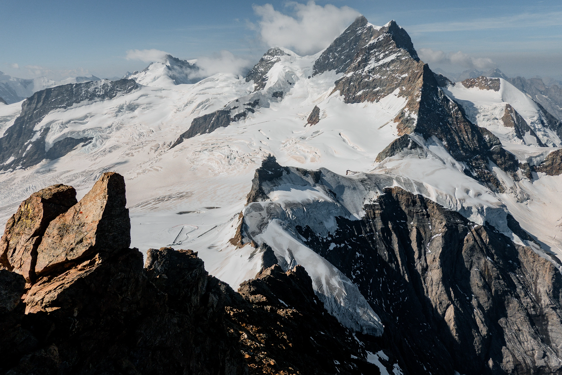 Fotka vystihující průběh expedice