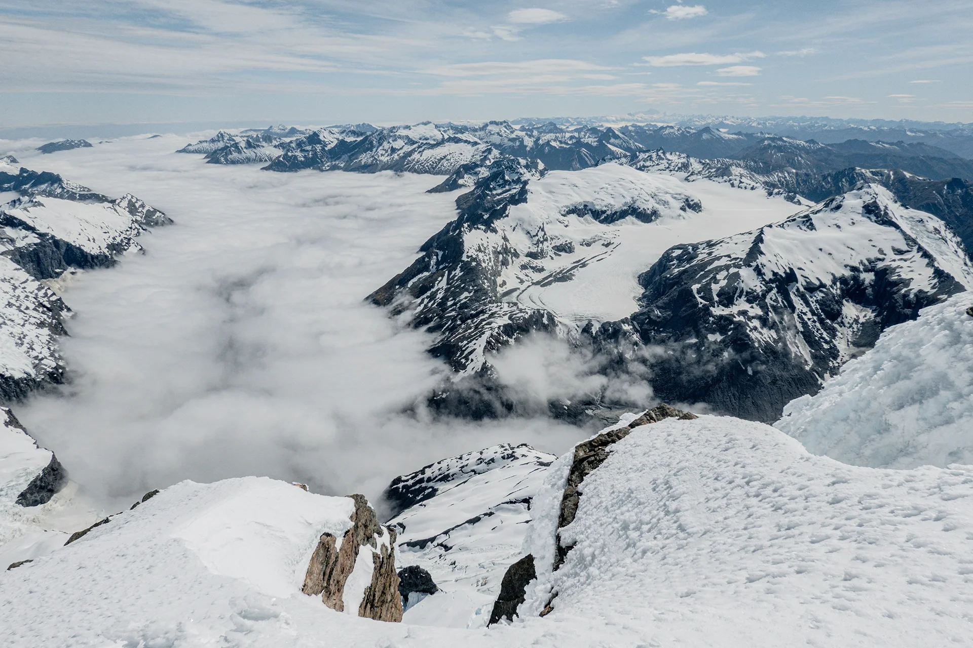 Fotka vystihující průběh expedice