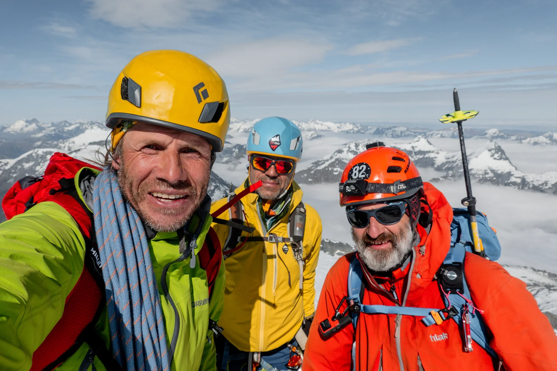 Fotka vystihující průběh expedice