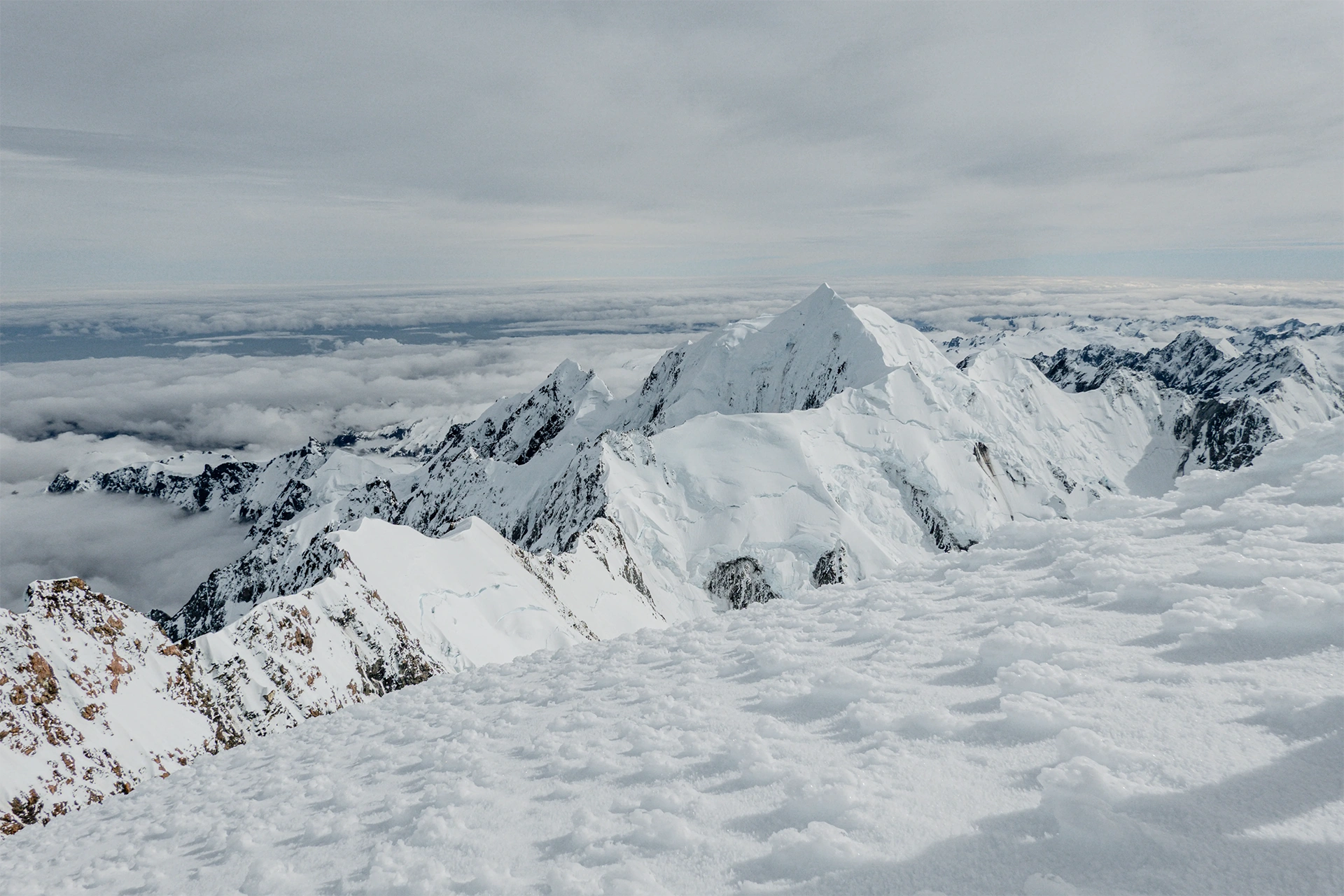 Fotka vystihující průběh expedice