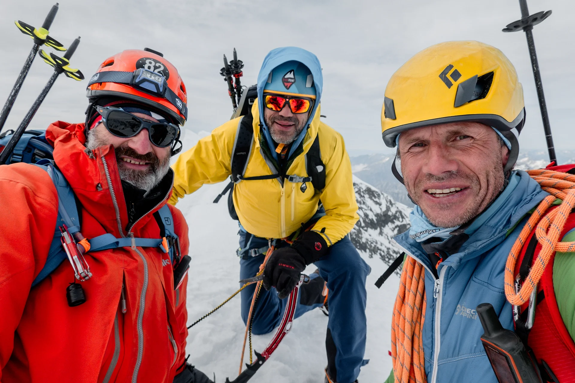 Fotka vystihující průběh expedice