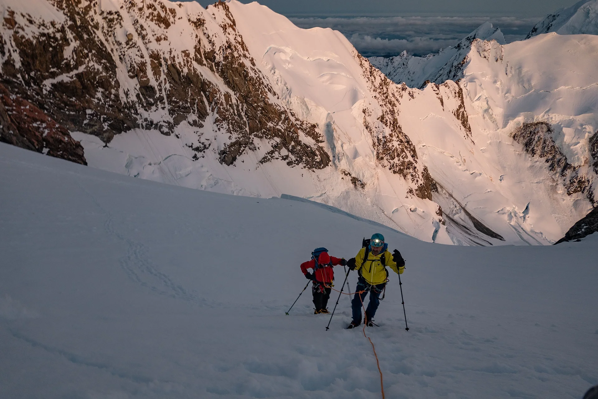 Fotka vystihující průběh expedice