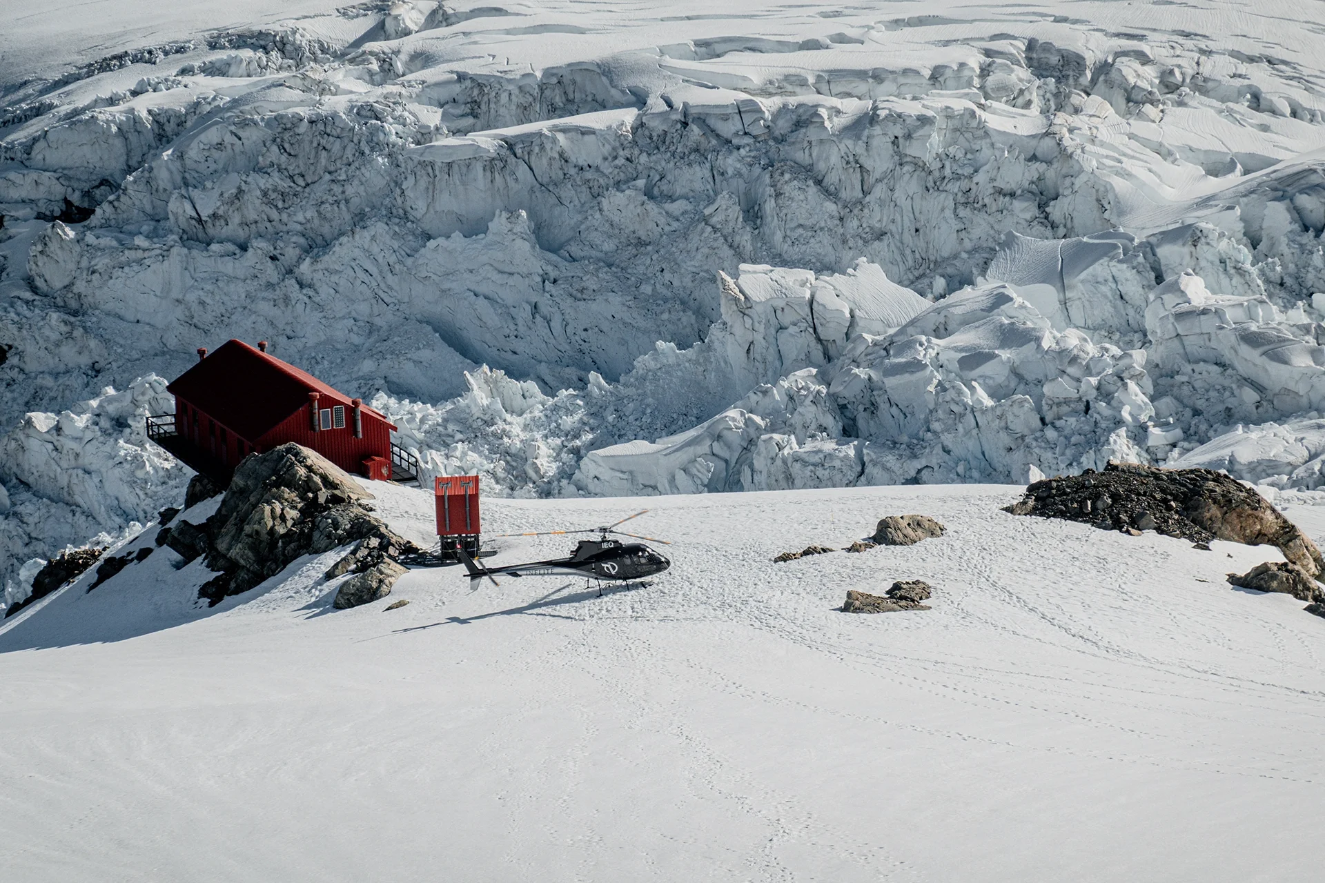 Fotka vystihující průběh expedice