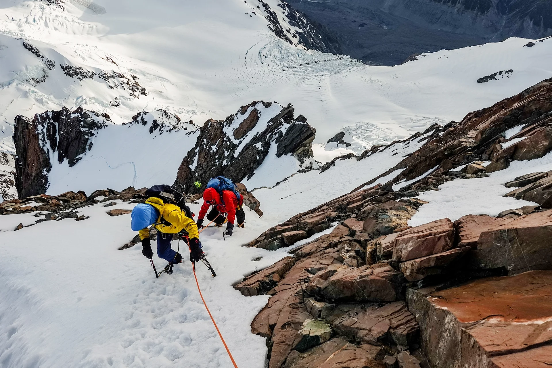 Fotka vystihující průběh expedice