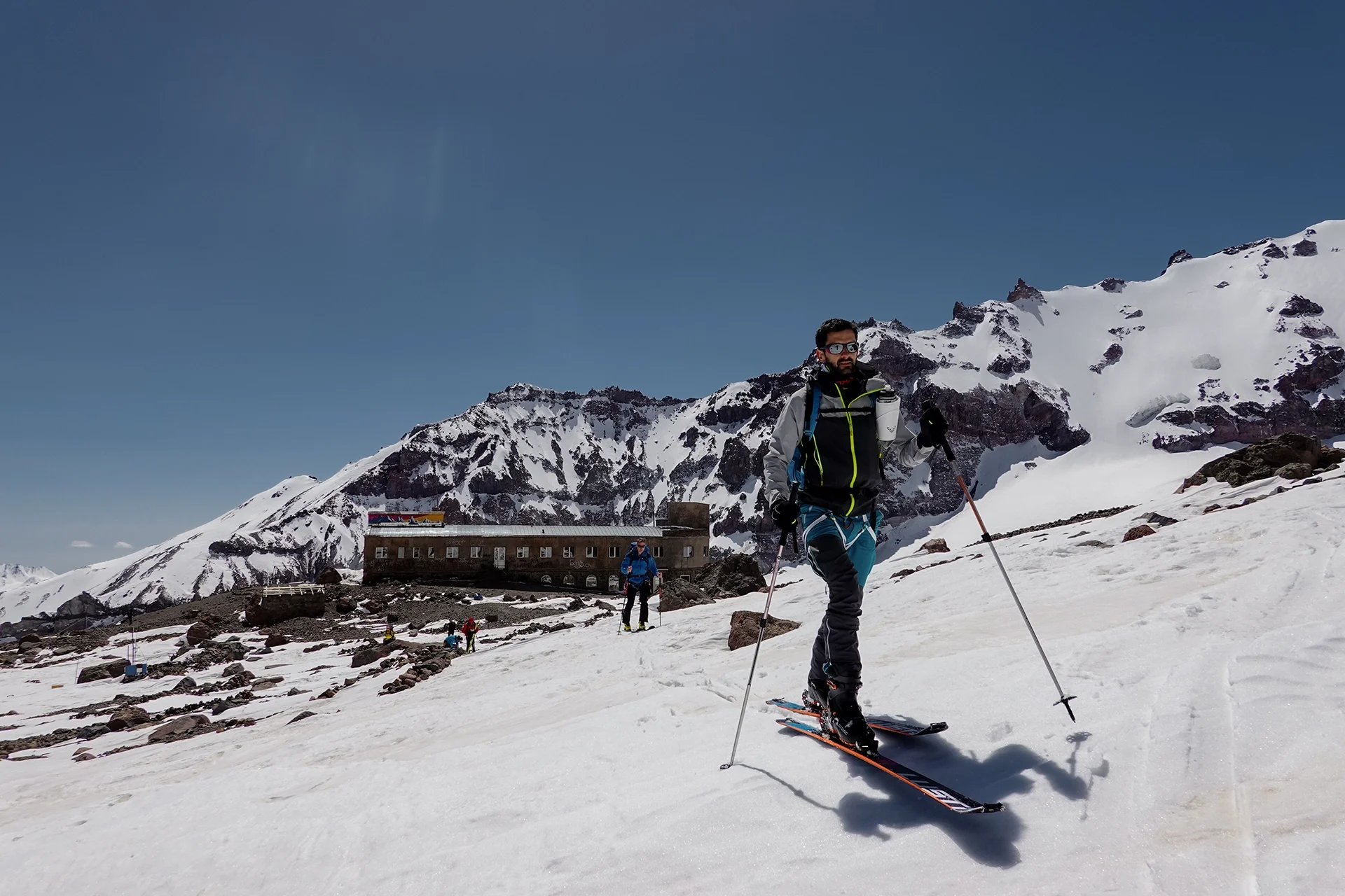 Fotka vystihující průběh expedice