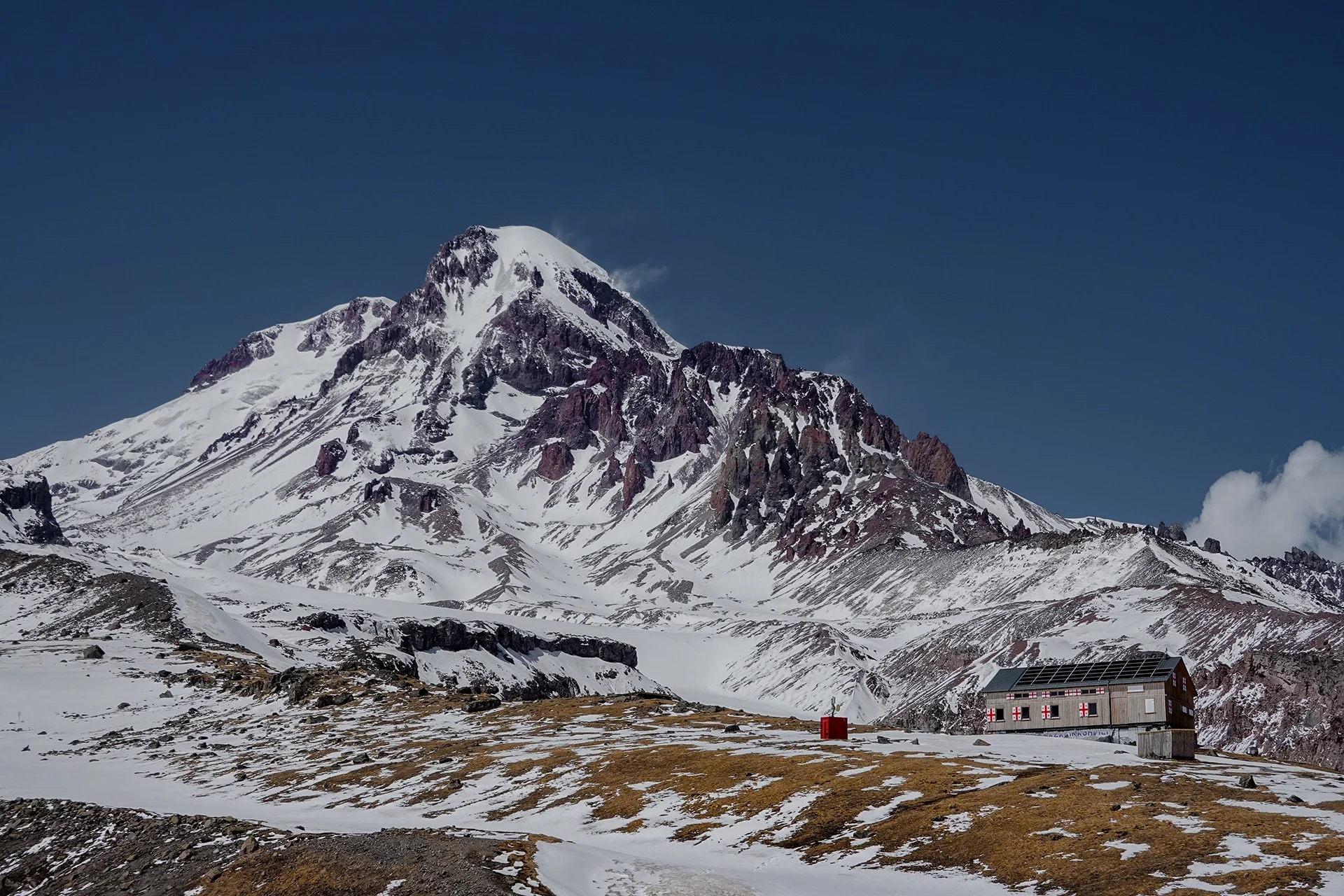 Fotka vystihující průběh expedice