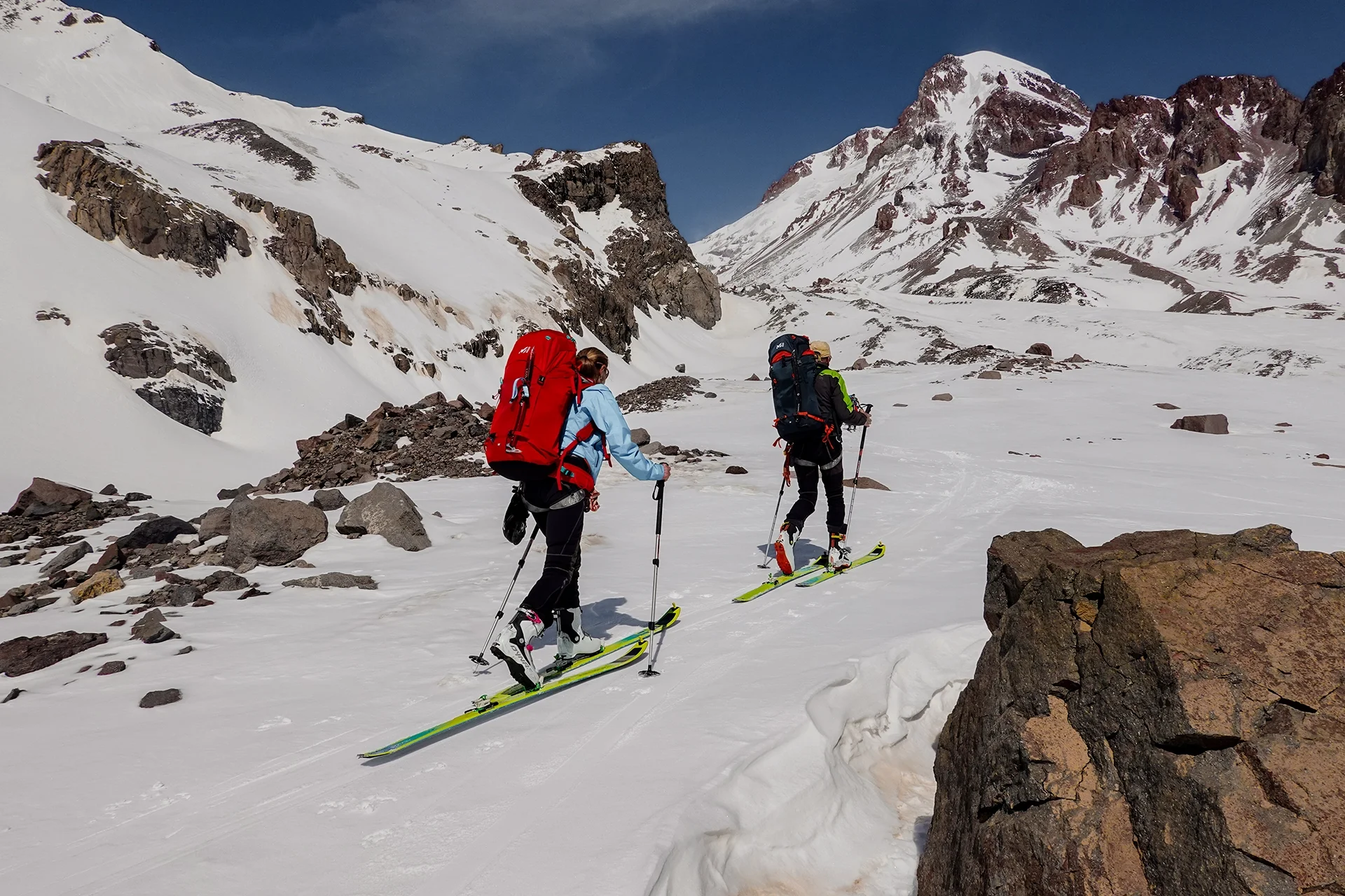 Fotka vystihující průběh expedice