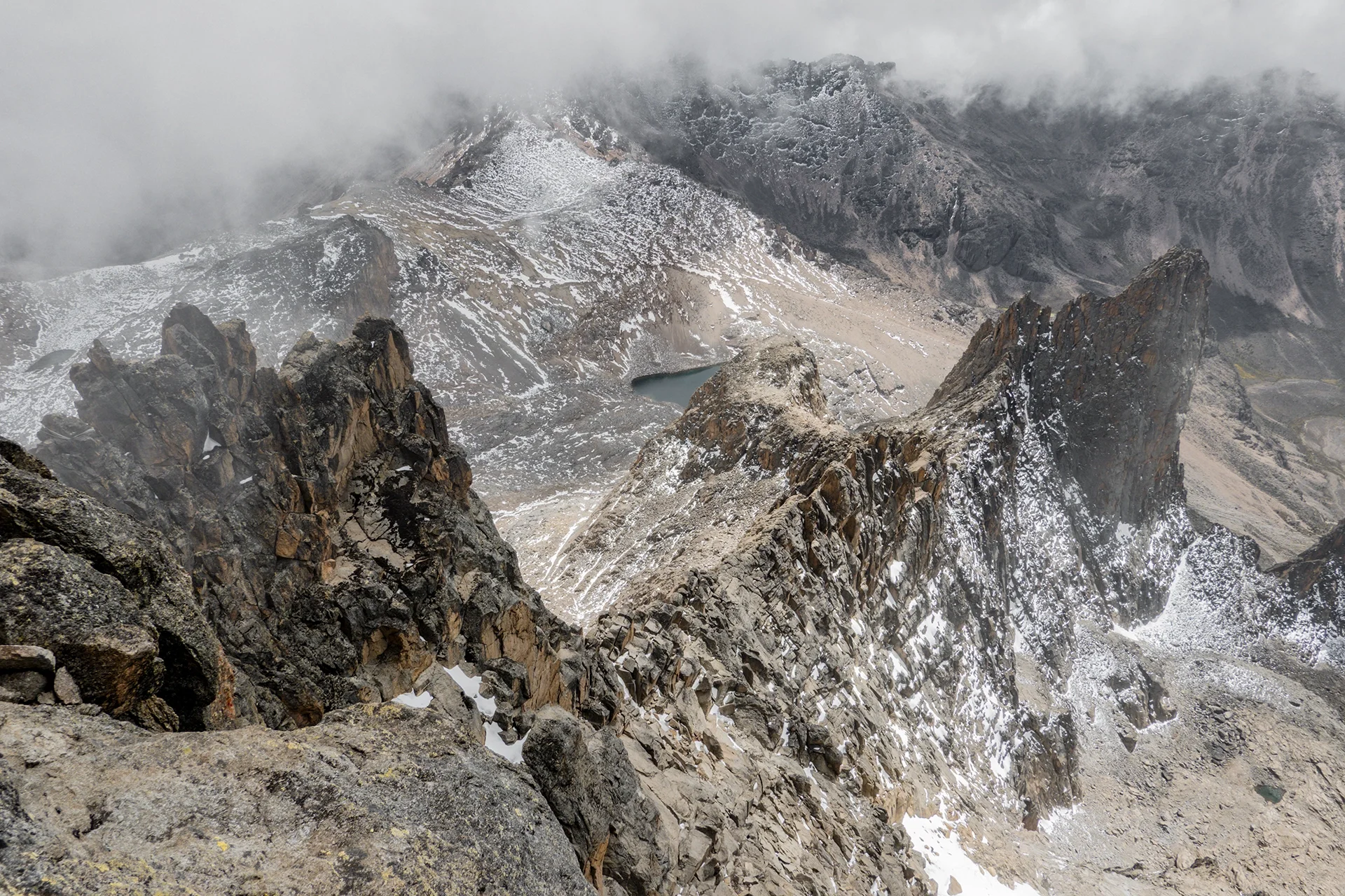 Fotka vystihující průběh expedice