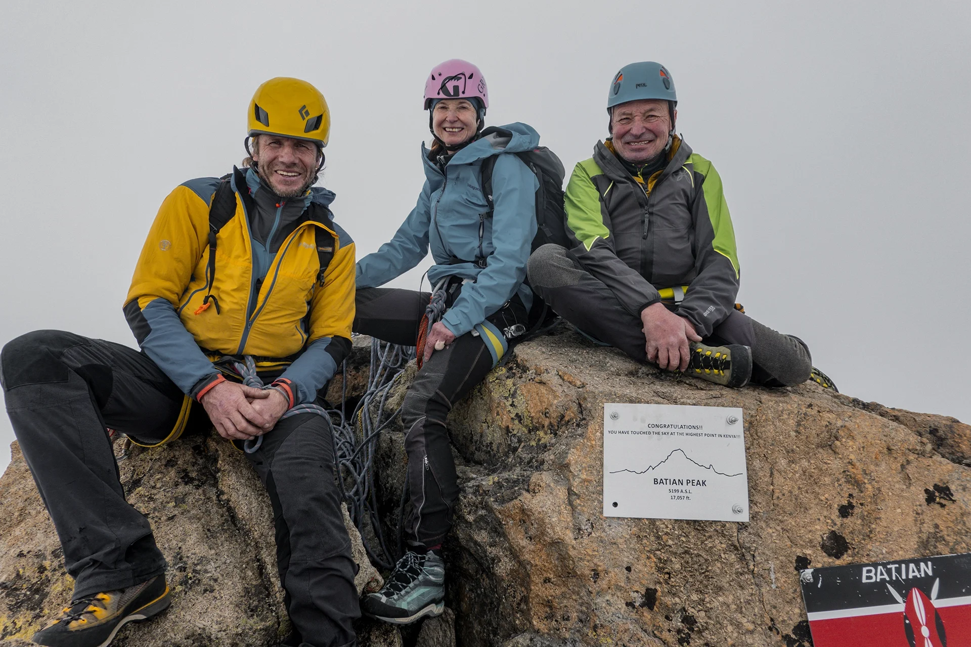 Fotka vystihující průběh expedice