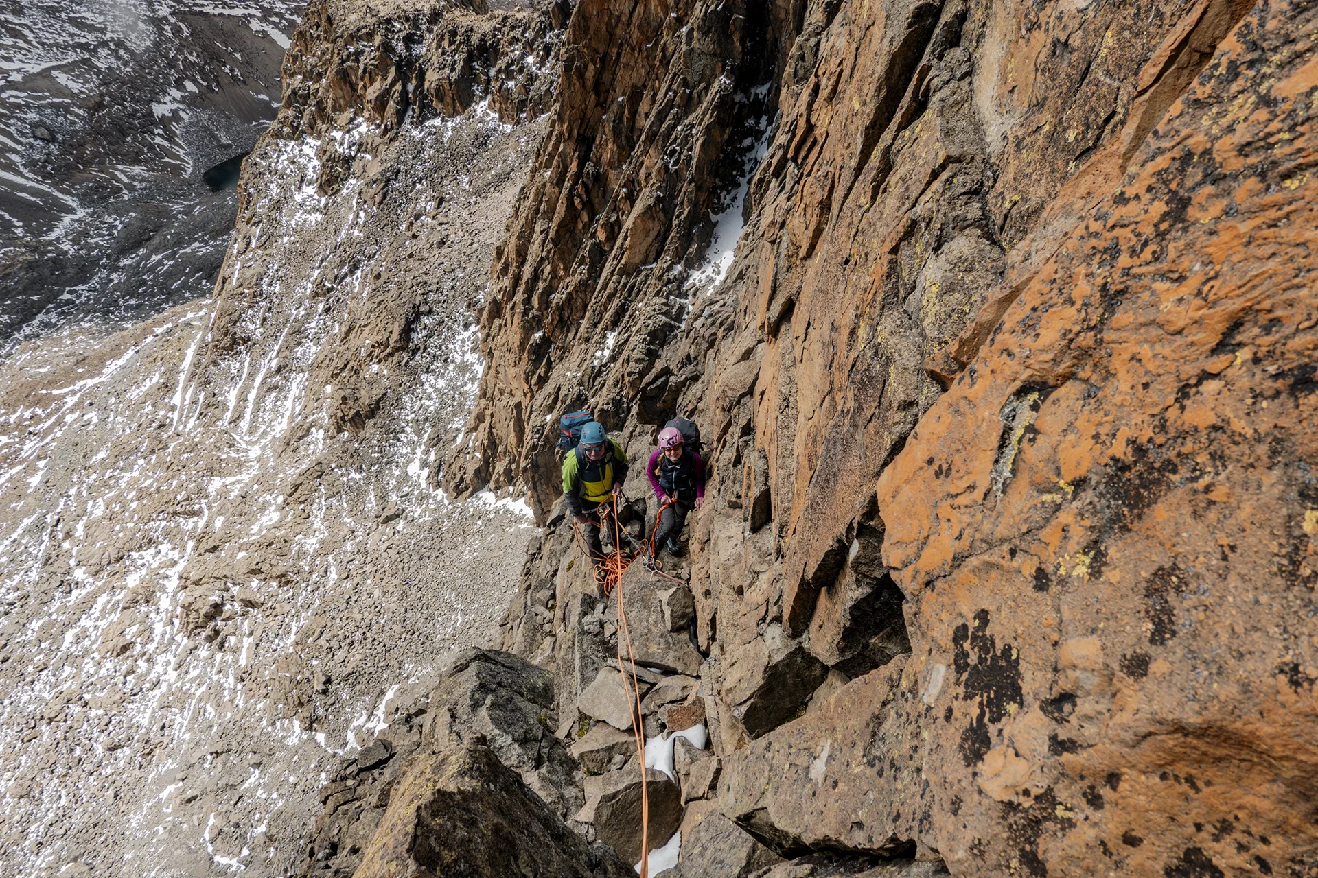 Fotka vystihující průběh expedice