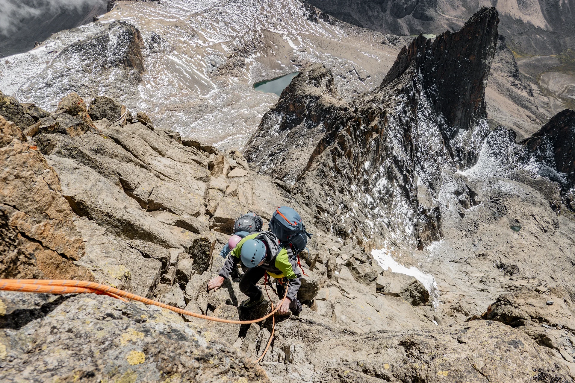 Fotka vystihující průběh expedice