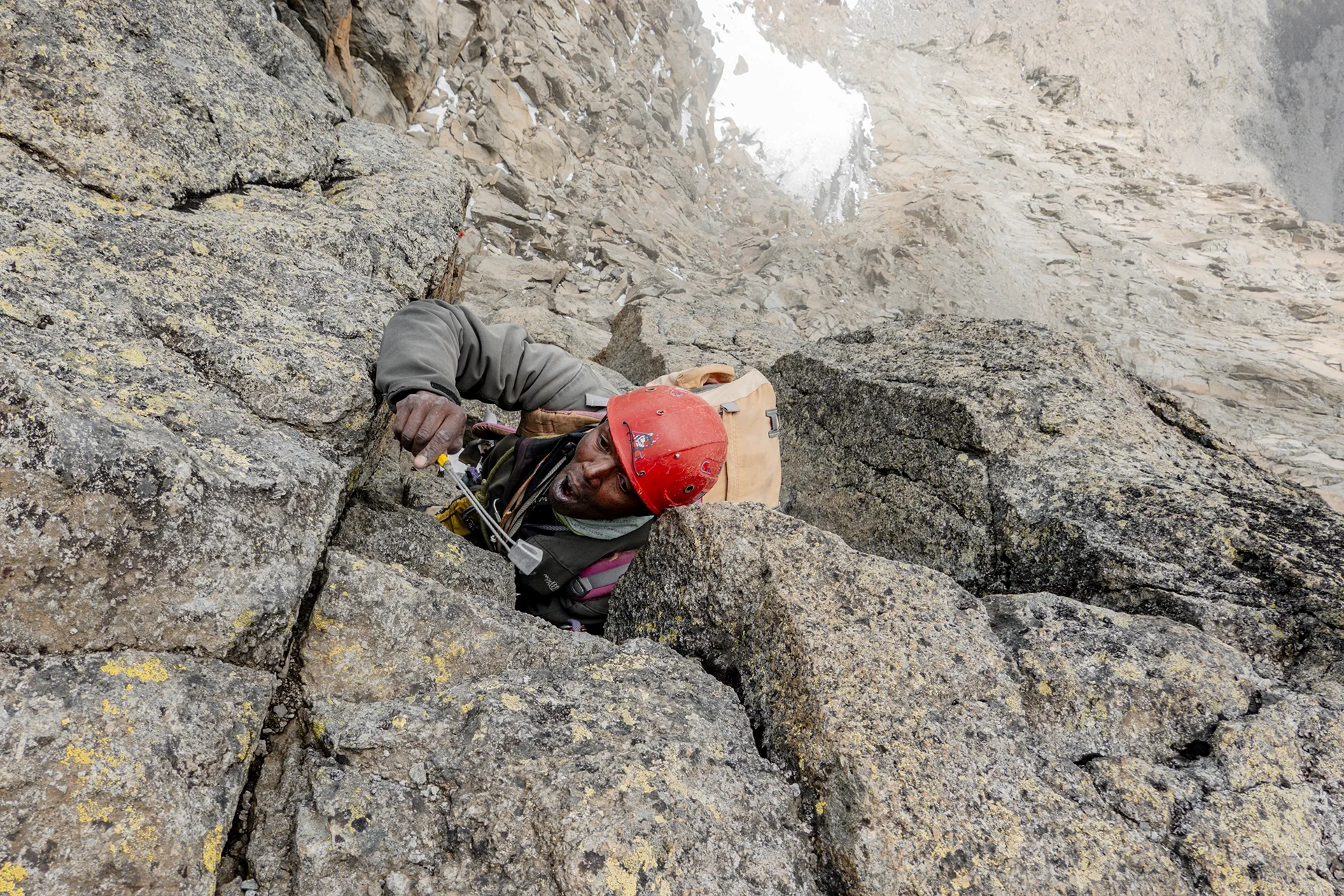 Fotka vystihující průběh expedice
