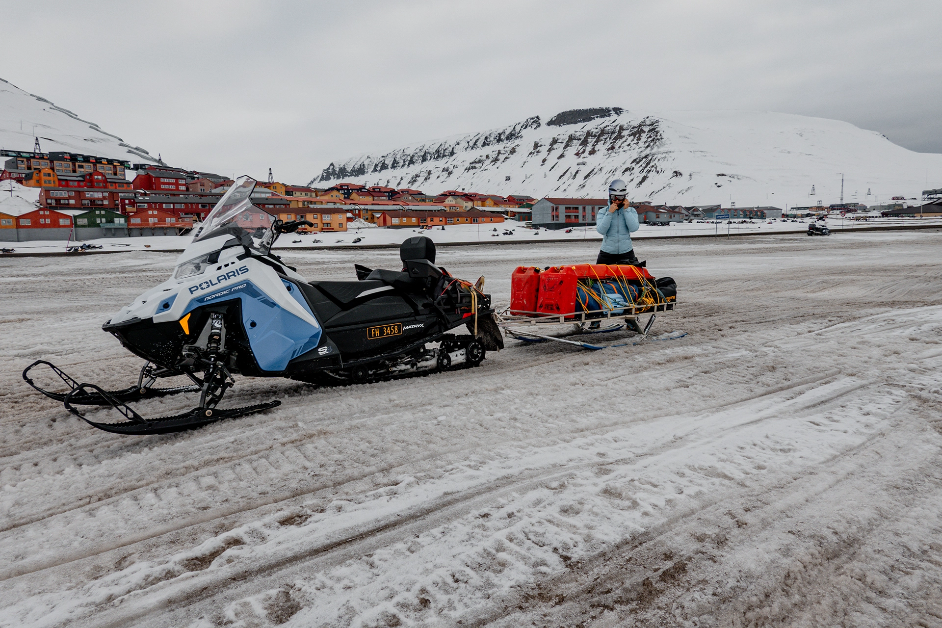 Fotka vystihující průběh expedice