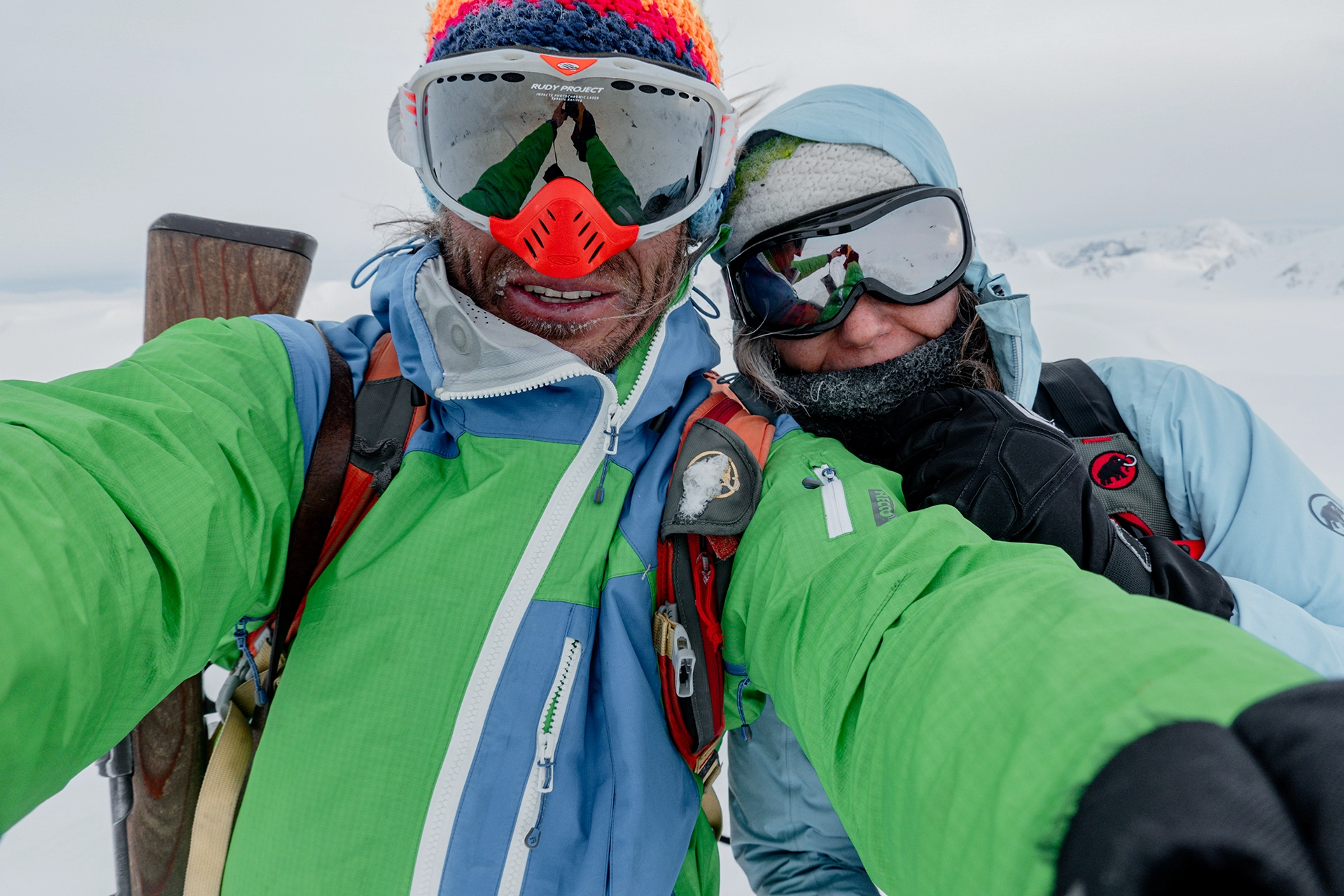 Fotka vystihující průběh expedice