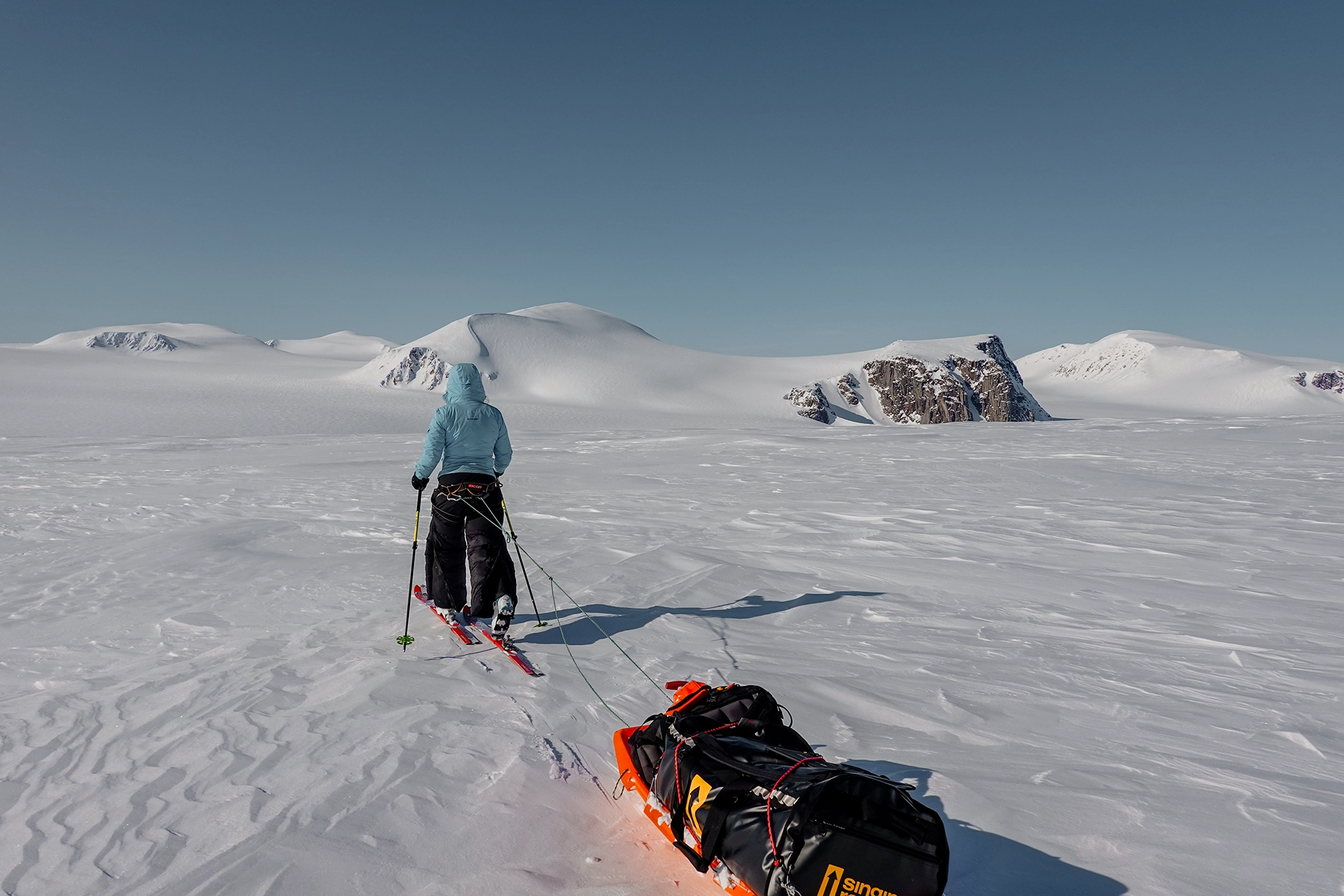 Fotka vystihující průběh expedice