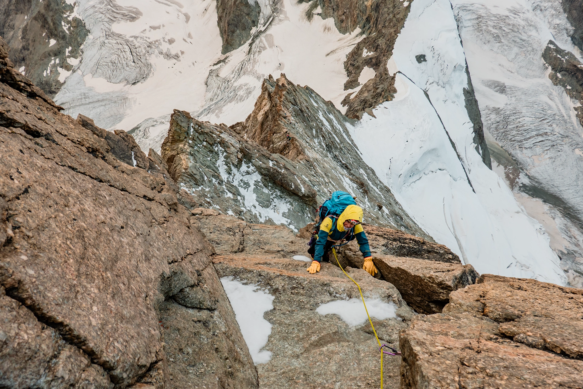 Fotka vystihující průběh expedice