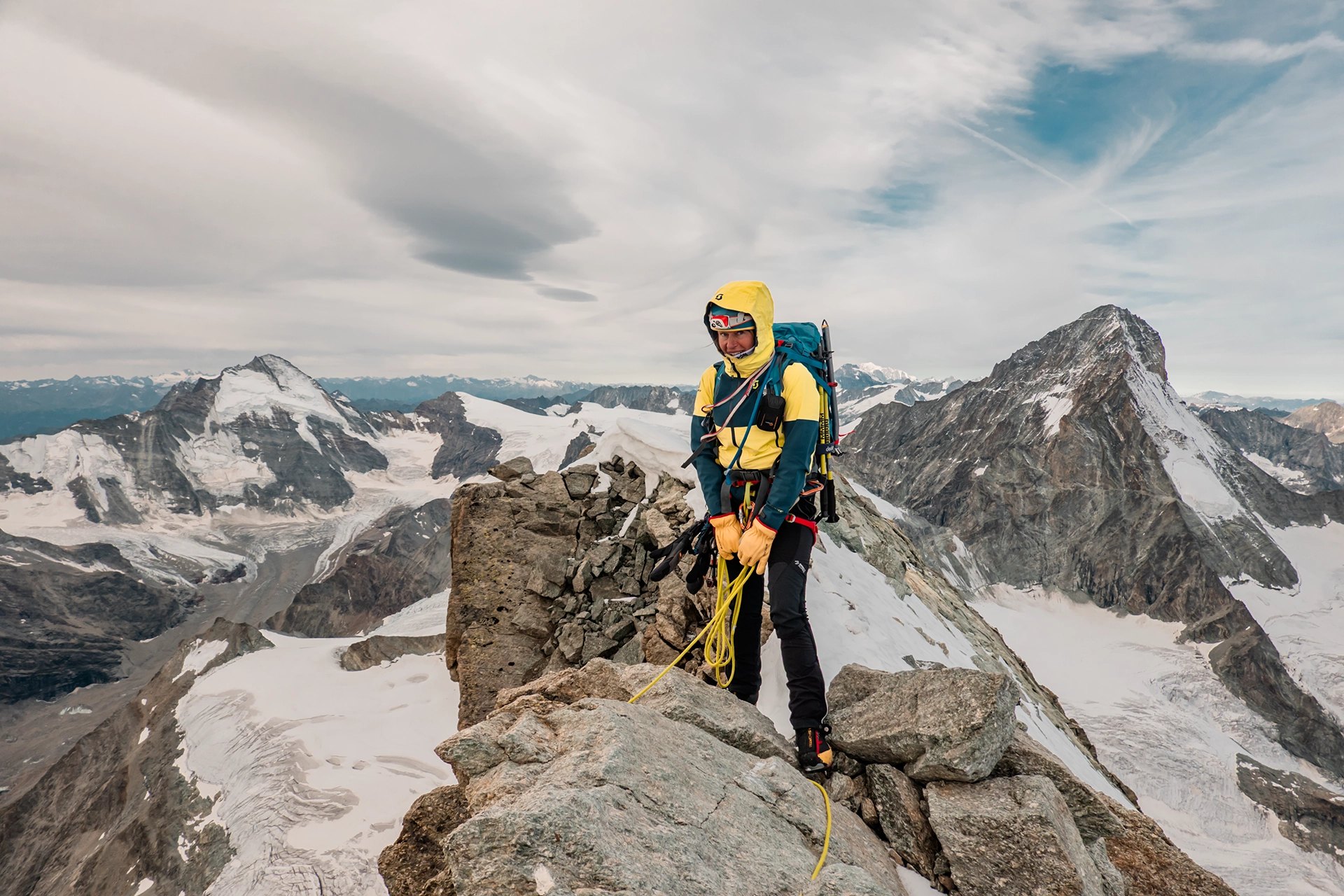 Fotka vystihující průběh expedice
