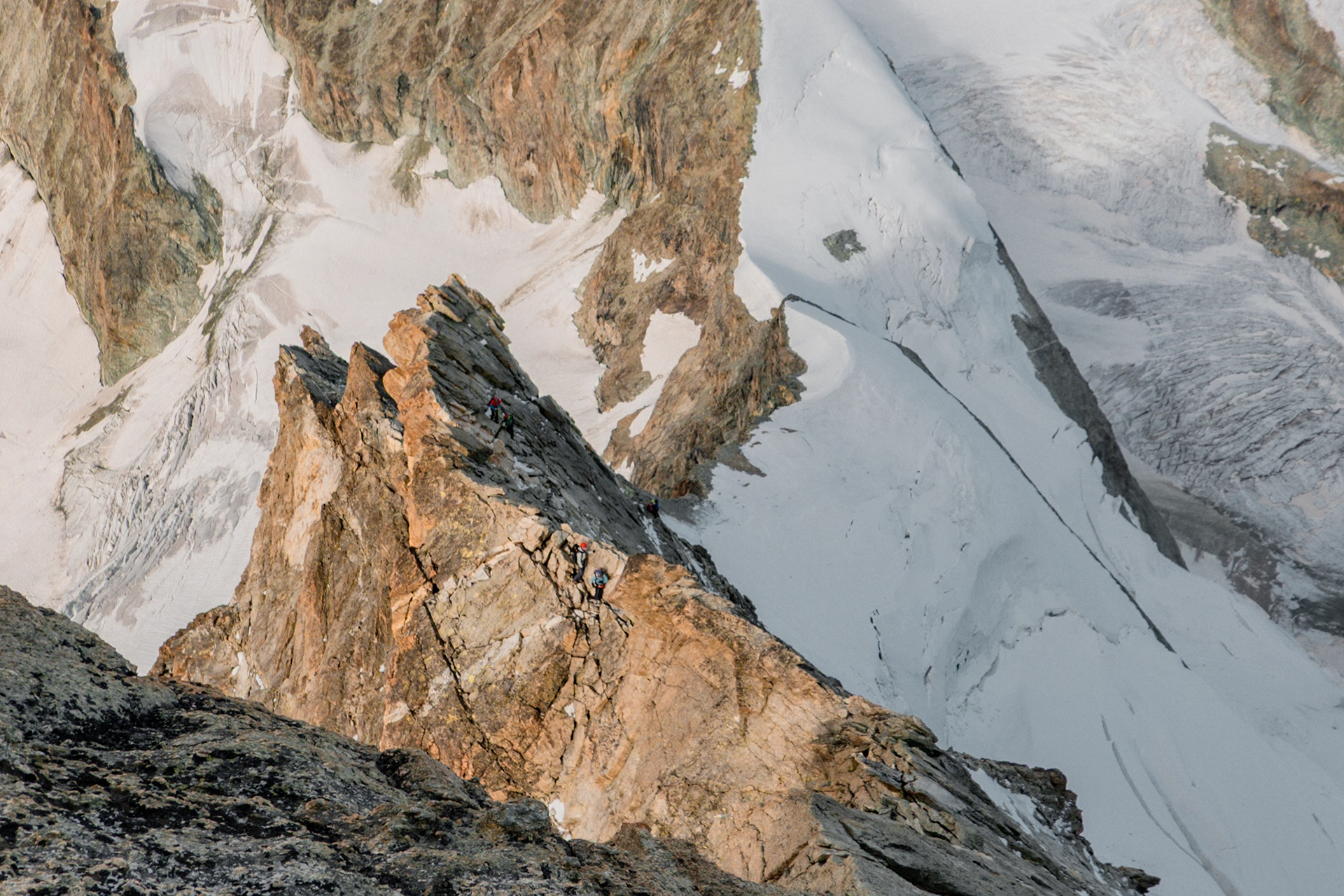 Fotka vystihující průběh expedice