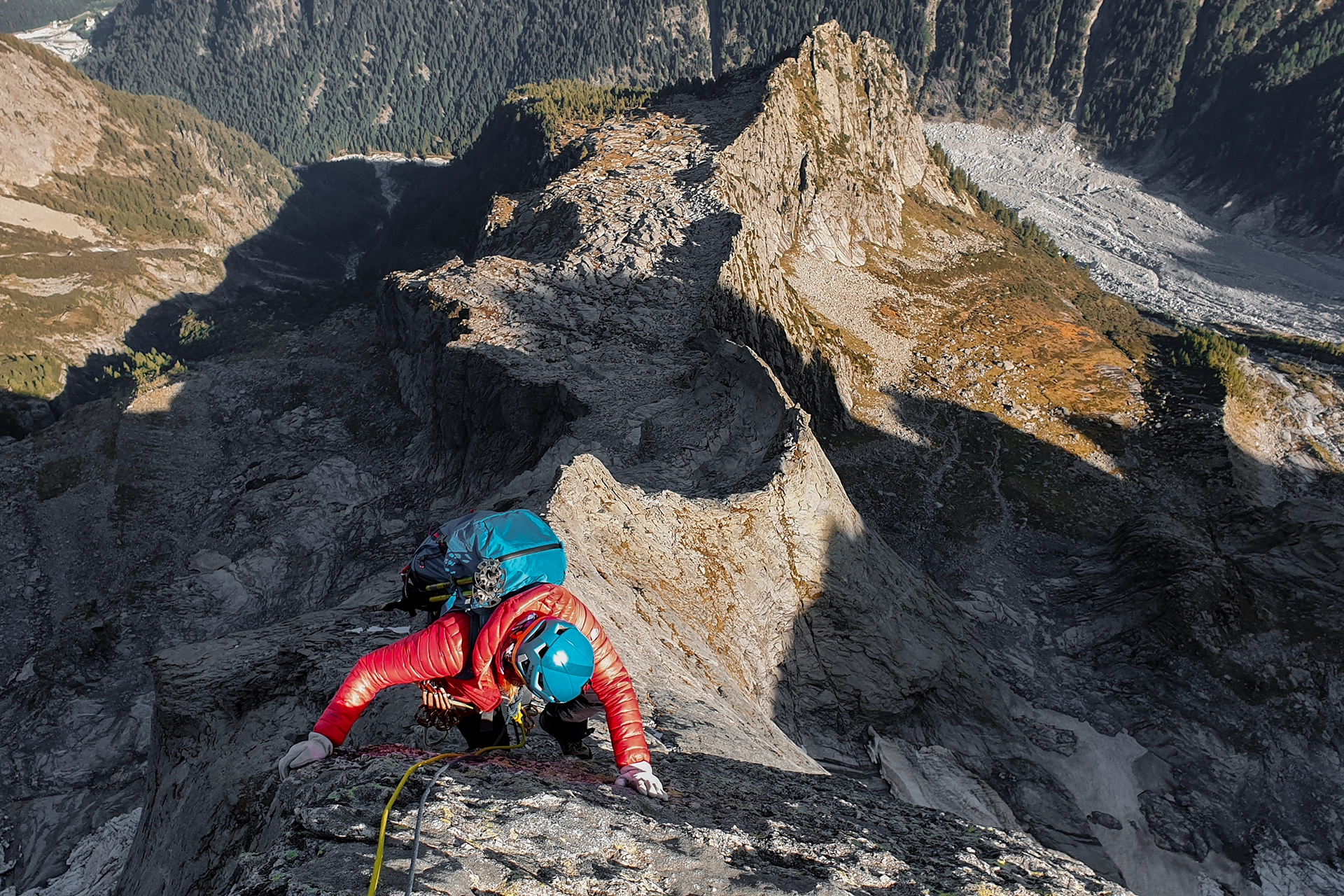 Fotka vystihující průběh expedice