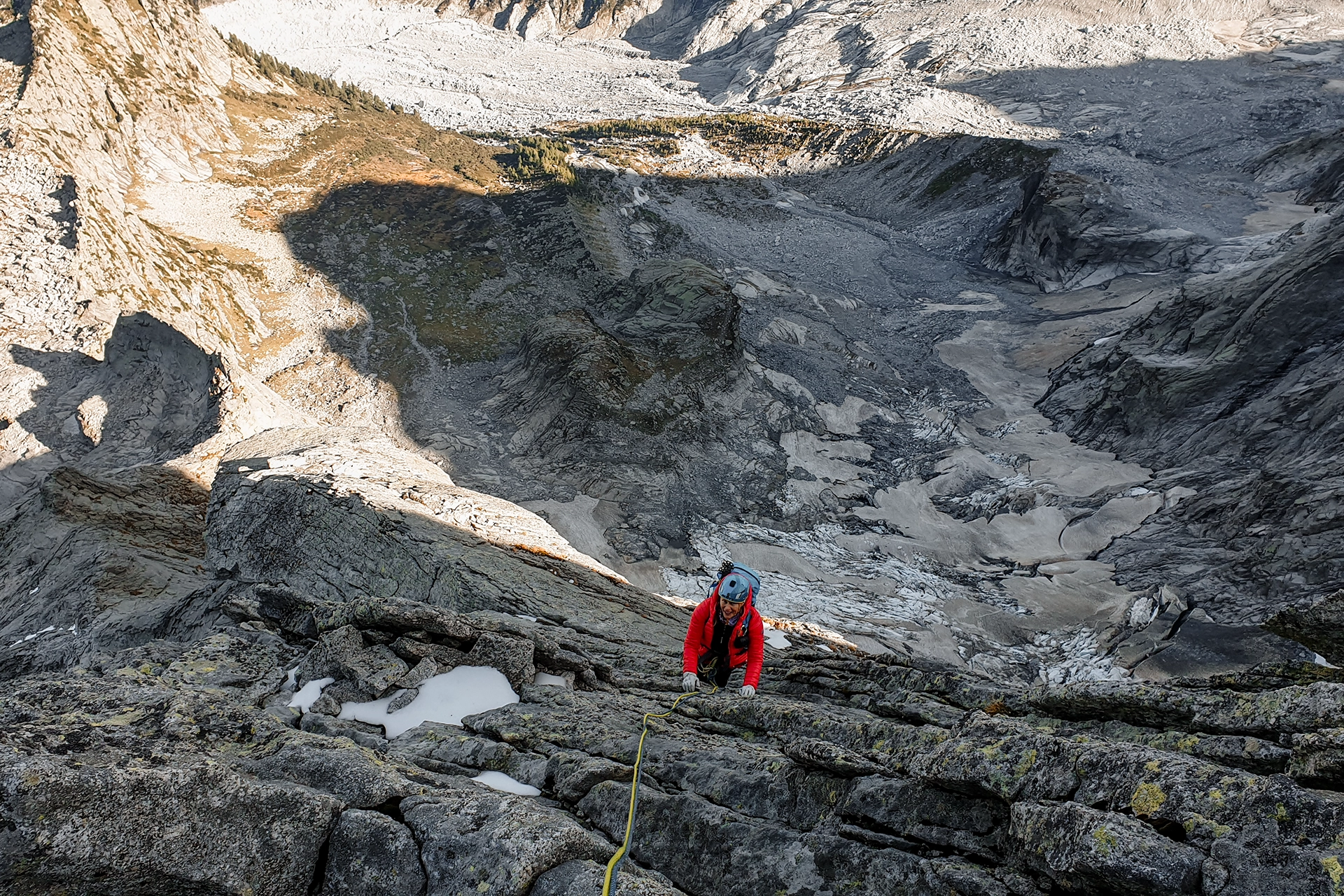 Fotka vystihující průběh expedice