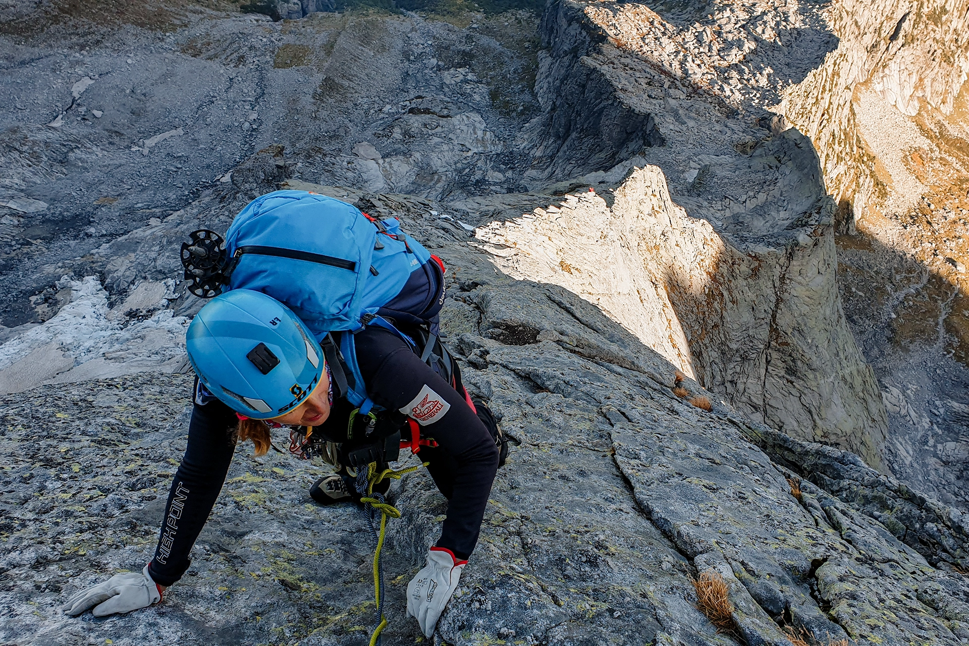 Fotka vystihující průběh expedice