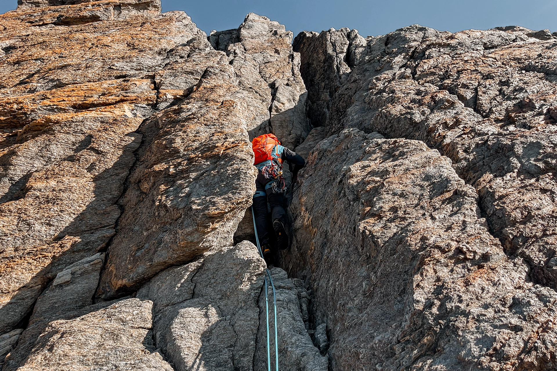 Fotka vystihující průběh expedice