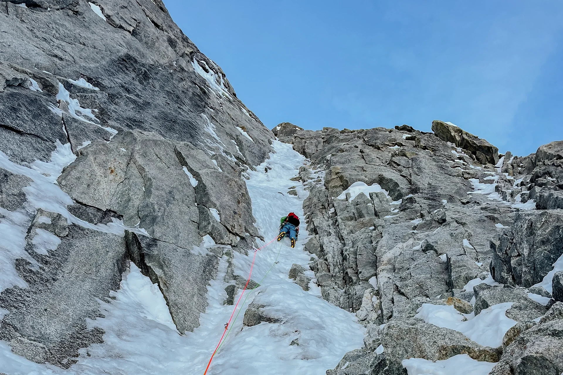 Fotka vystihující průběh expedice