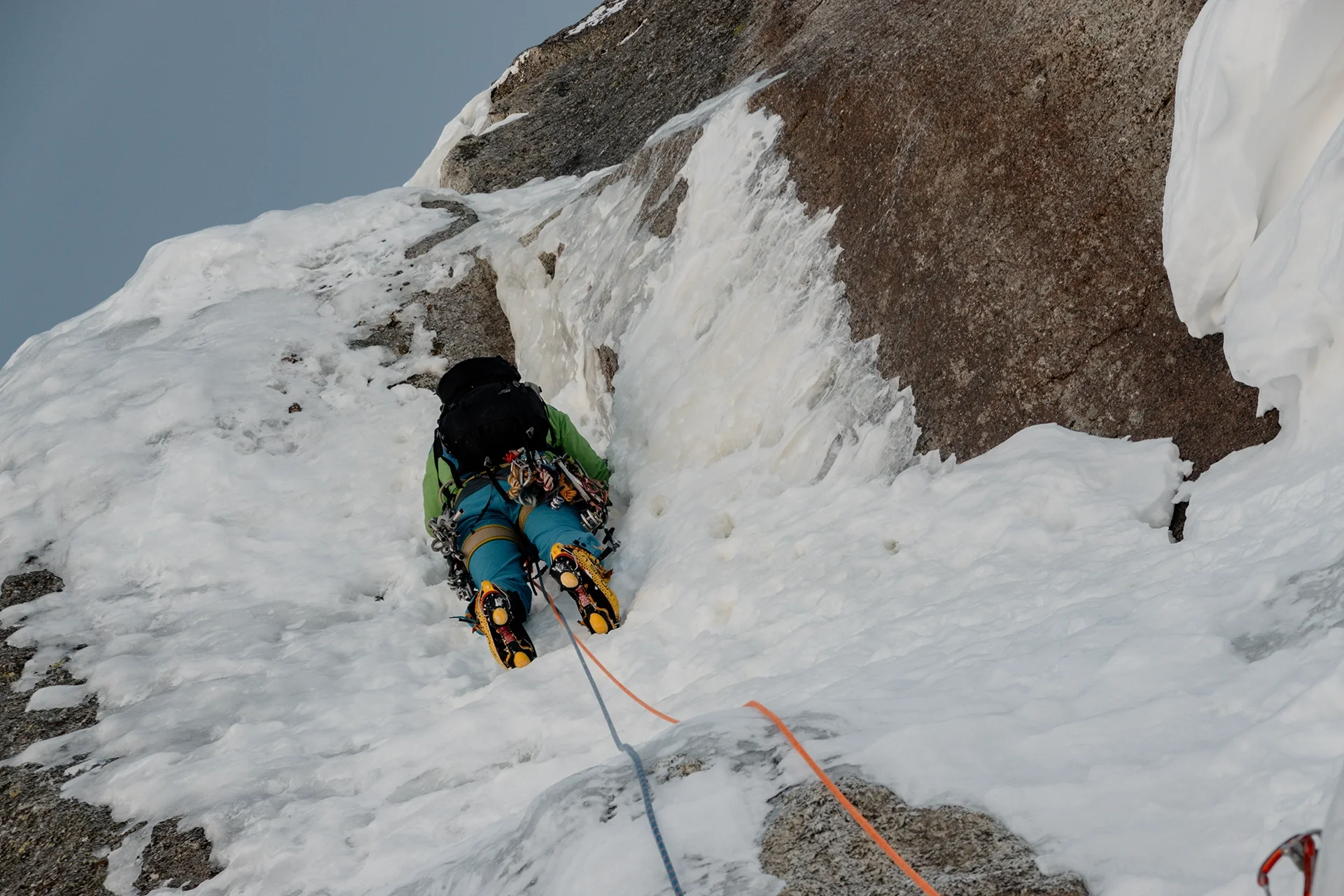 Fotka vystihující průběh expedice