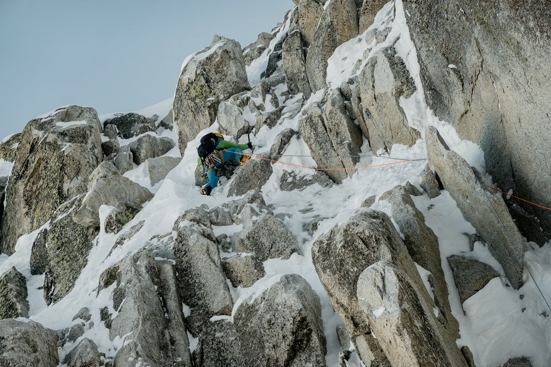 Fotka vystihující průběh expedice