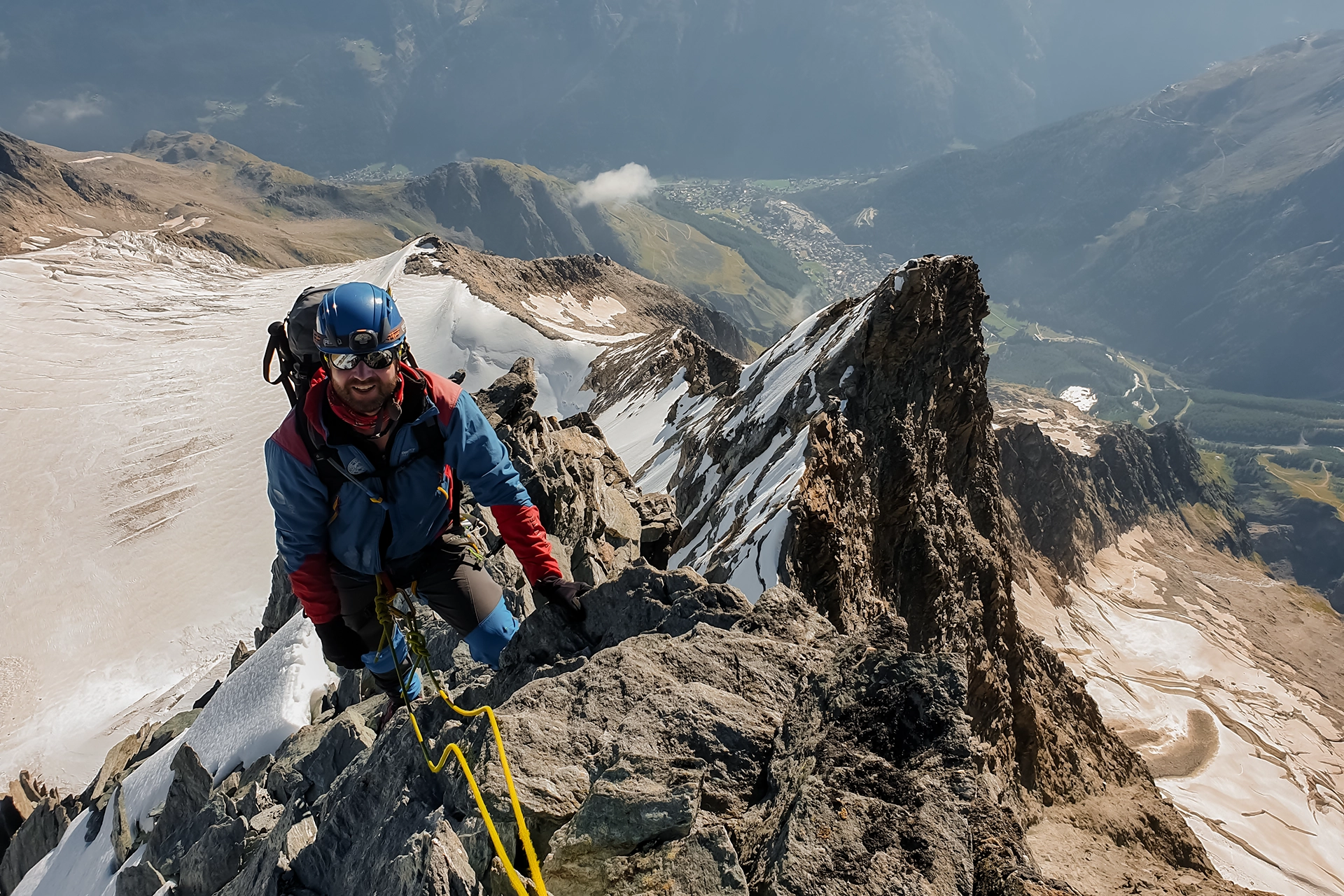 Fotka vystihující průběh expedice